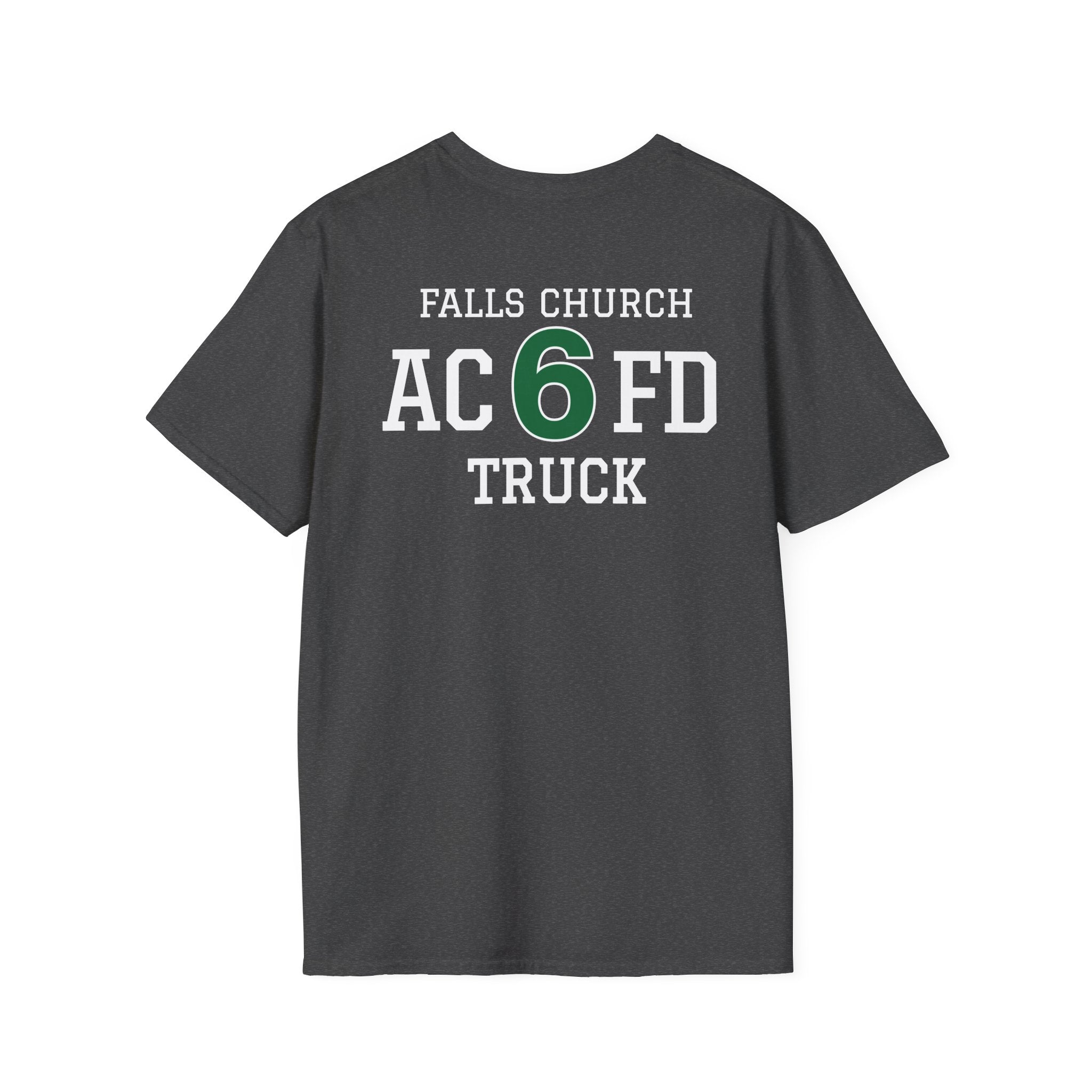Truck 6 Falls Church - Gildan Soft Cotton Softstyle T-Shirt