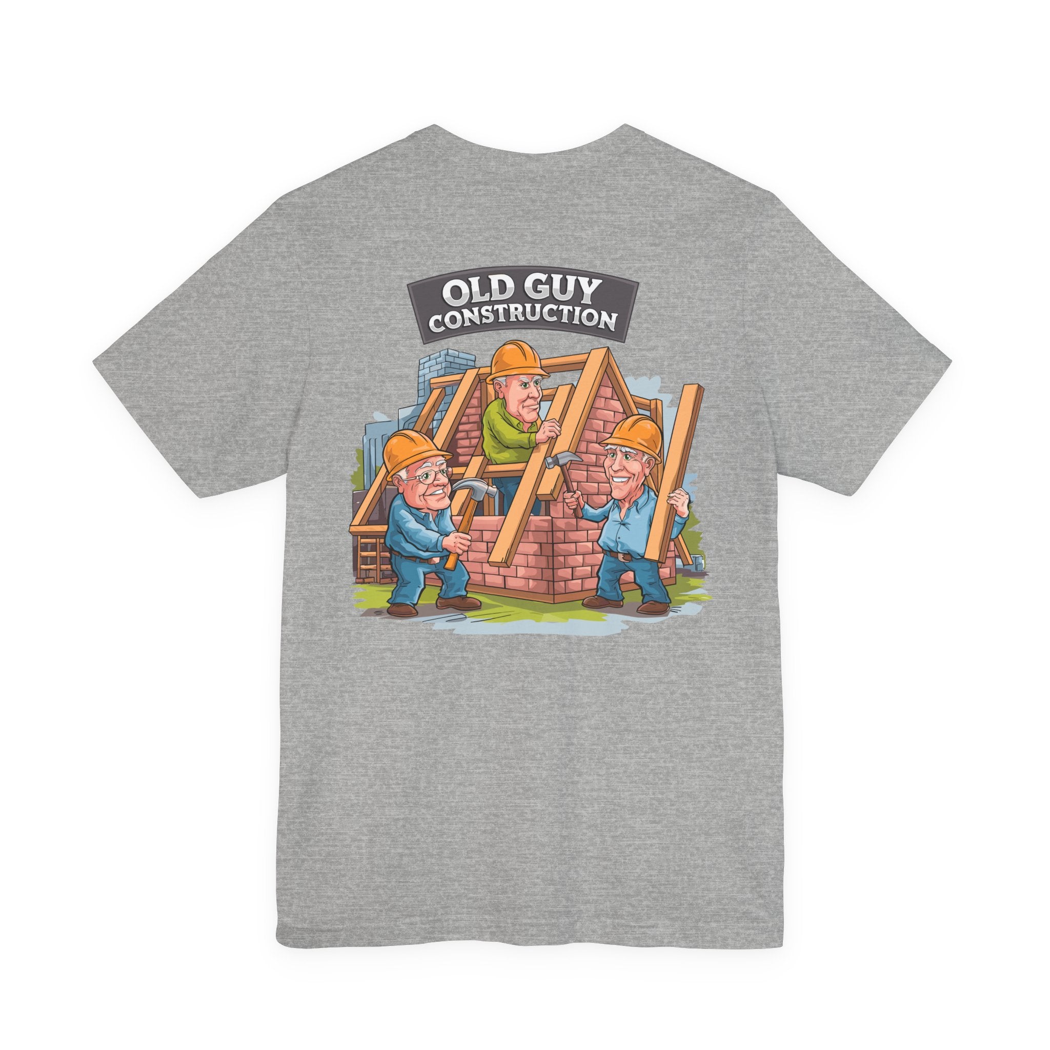 Old Guy Construction - Bella+Canvas Soft Unisex Tee