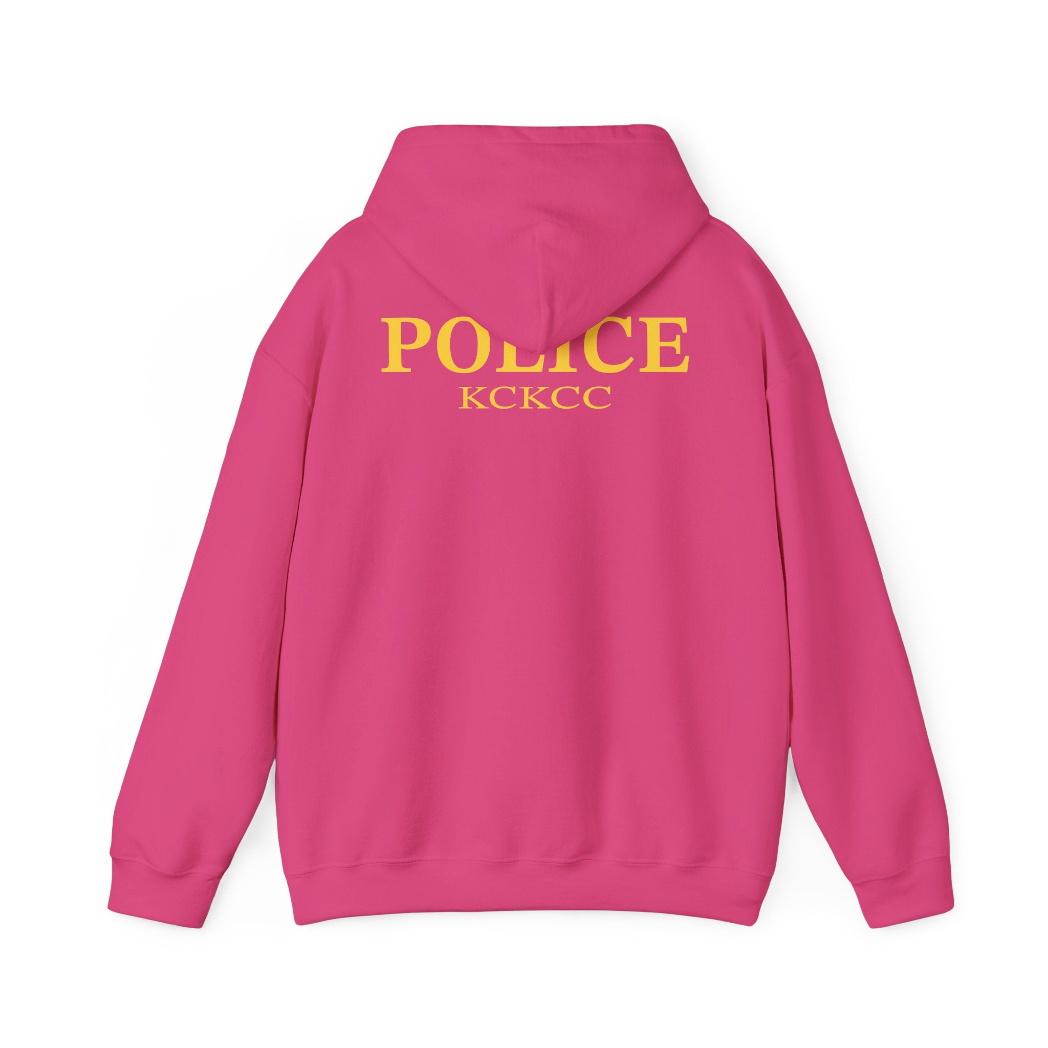Kansas City College Police Officer Badge - Unisex Heavy Blend™ Hooded Sweatshirt