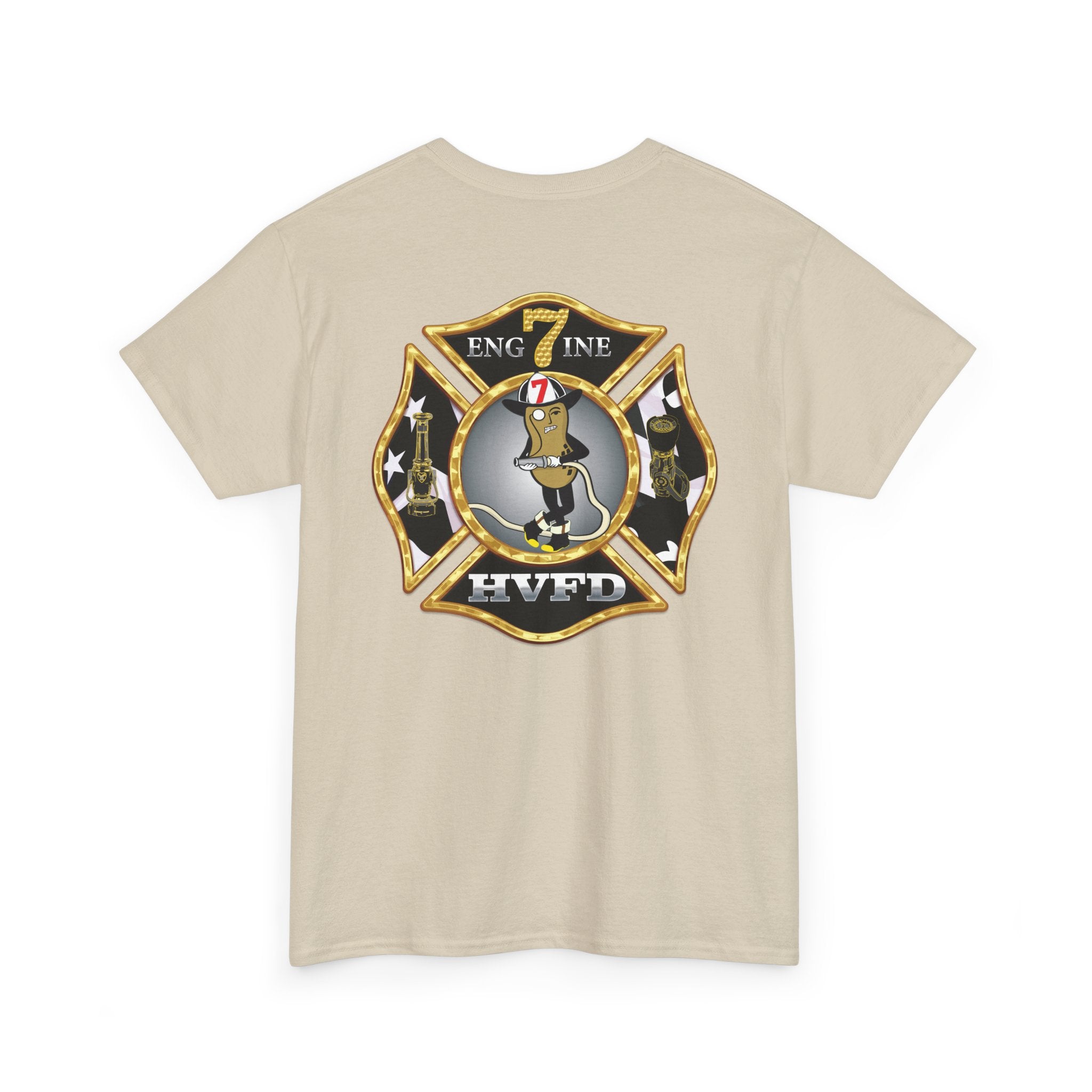 Hollywood MD Vol. Fire Eng7ine - Heavy Cotton Unisex Tee