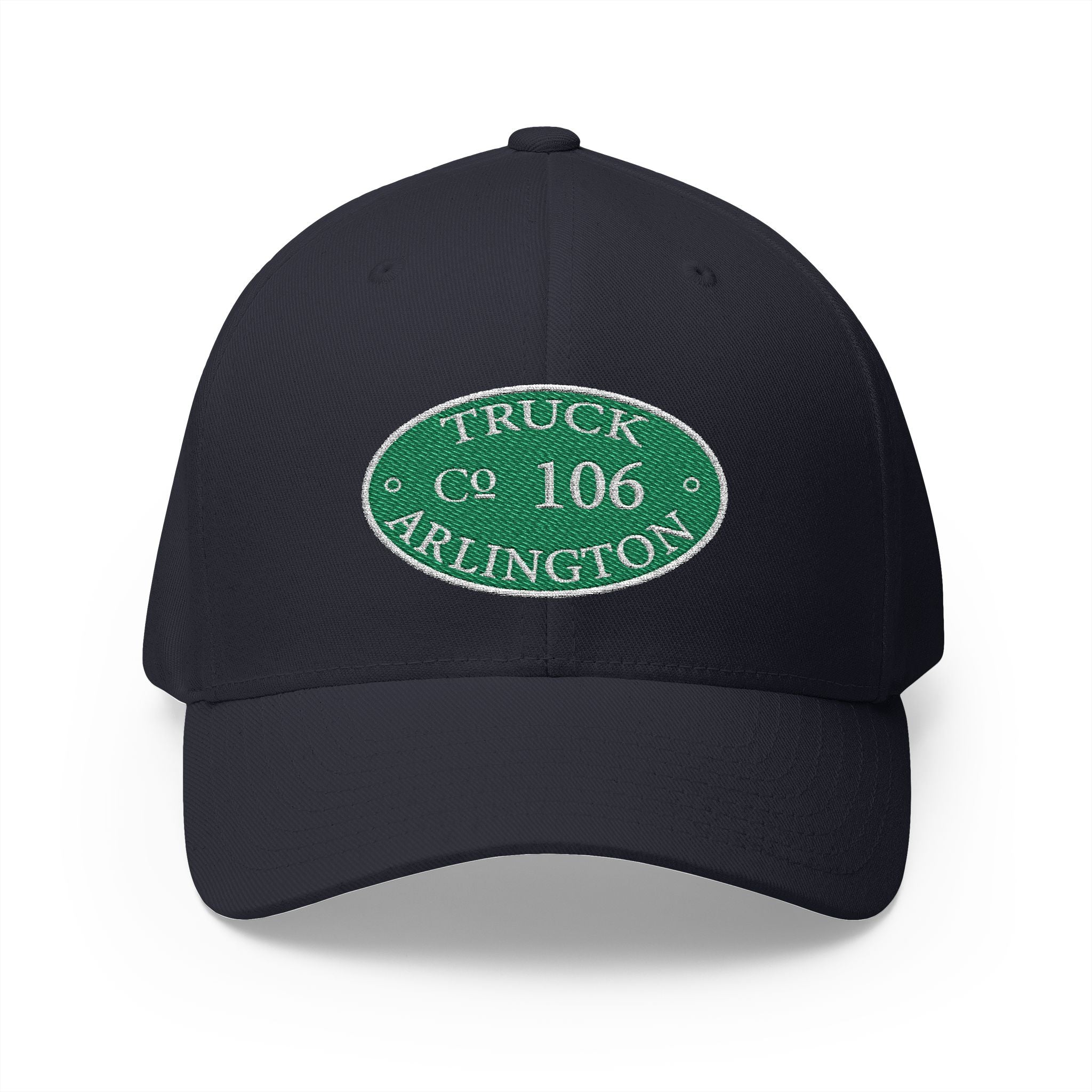 Arlington Truck 6 Circle Patch - FLEXFIT Closed-Back Structured Cap (Embroidery)