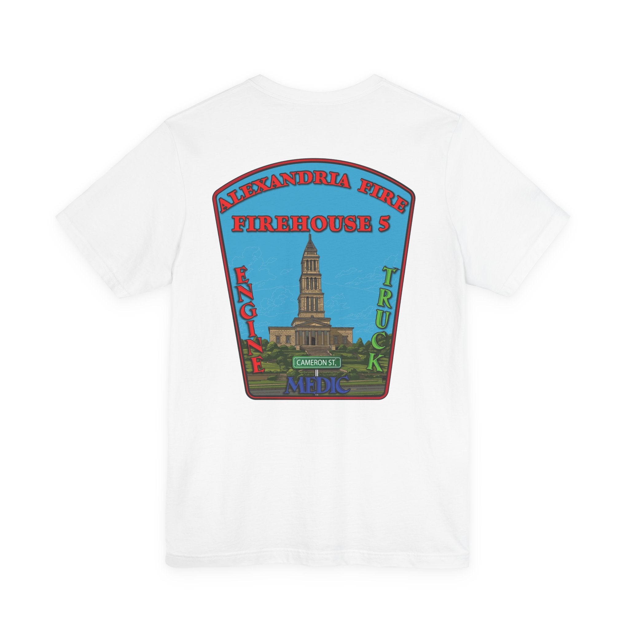 Alexandria Station 5 version 3 - Bella+Canvas Soft Unisex Tee