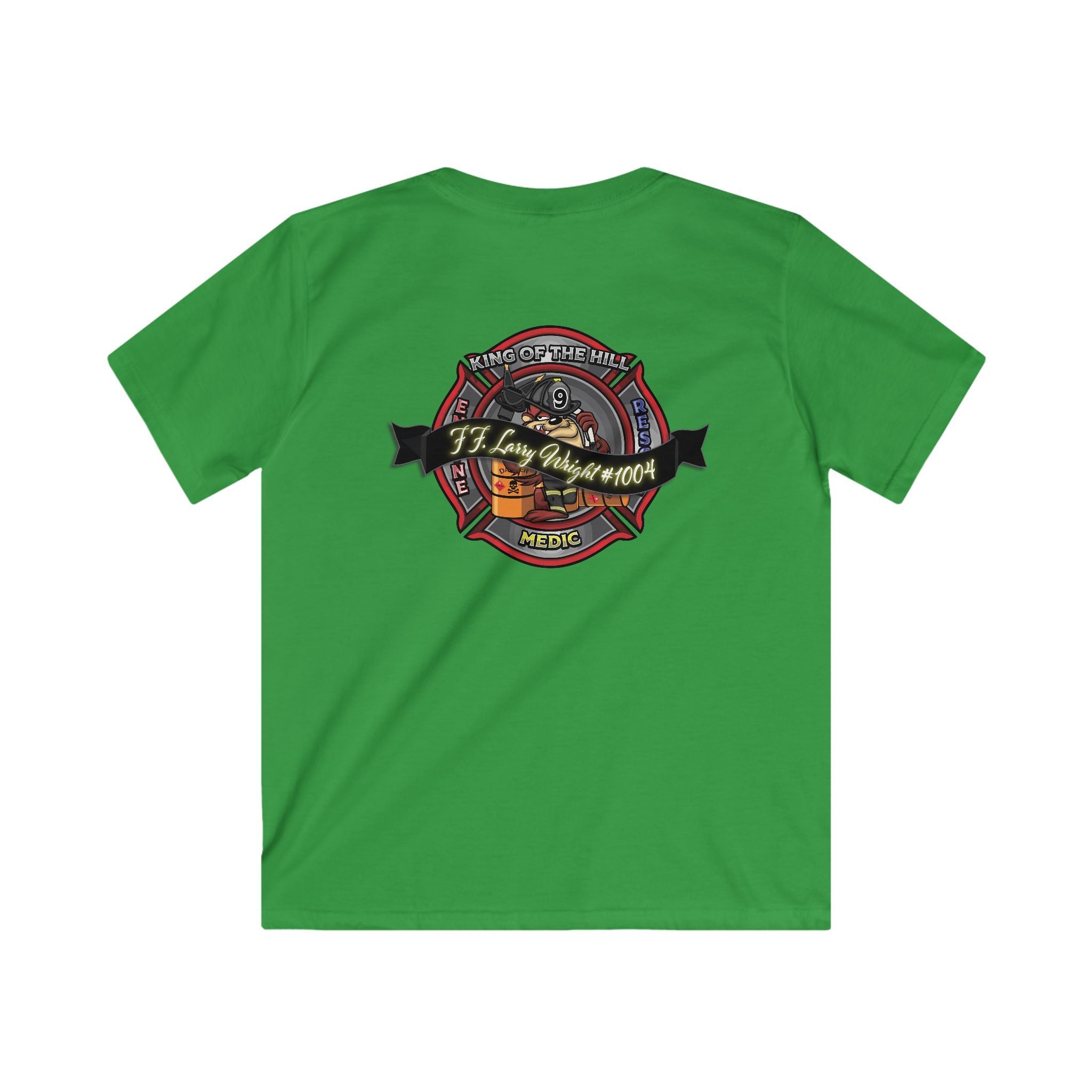Kids Youth - Larry Wright Memorial Shirt - Kids Youth Gildan Softstyle Tee