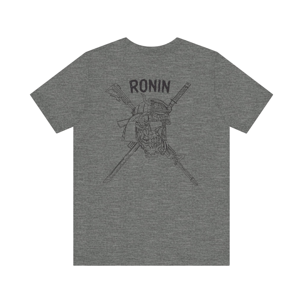 Charlie 2 Ronin (Black logo) - Bella Canva soft cotton bled.