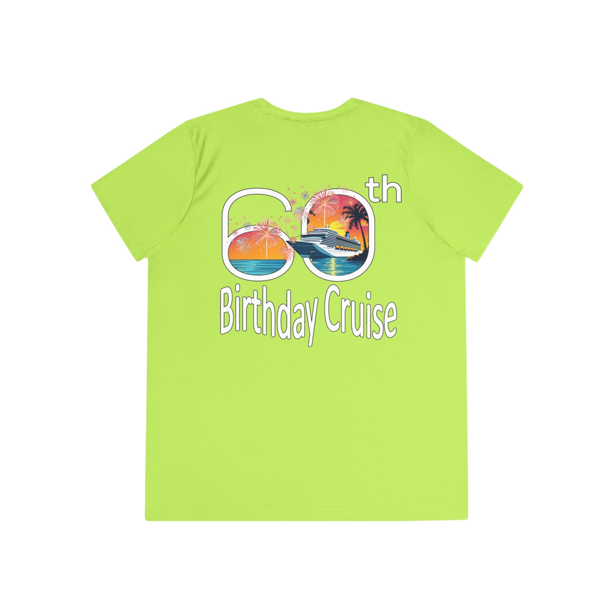 Renee Family Cruise Colorful - Ladies Moisture Wicking Competitor Tee