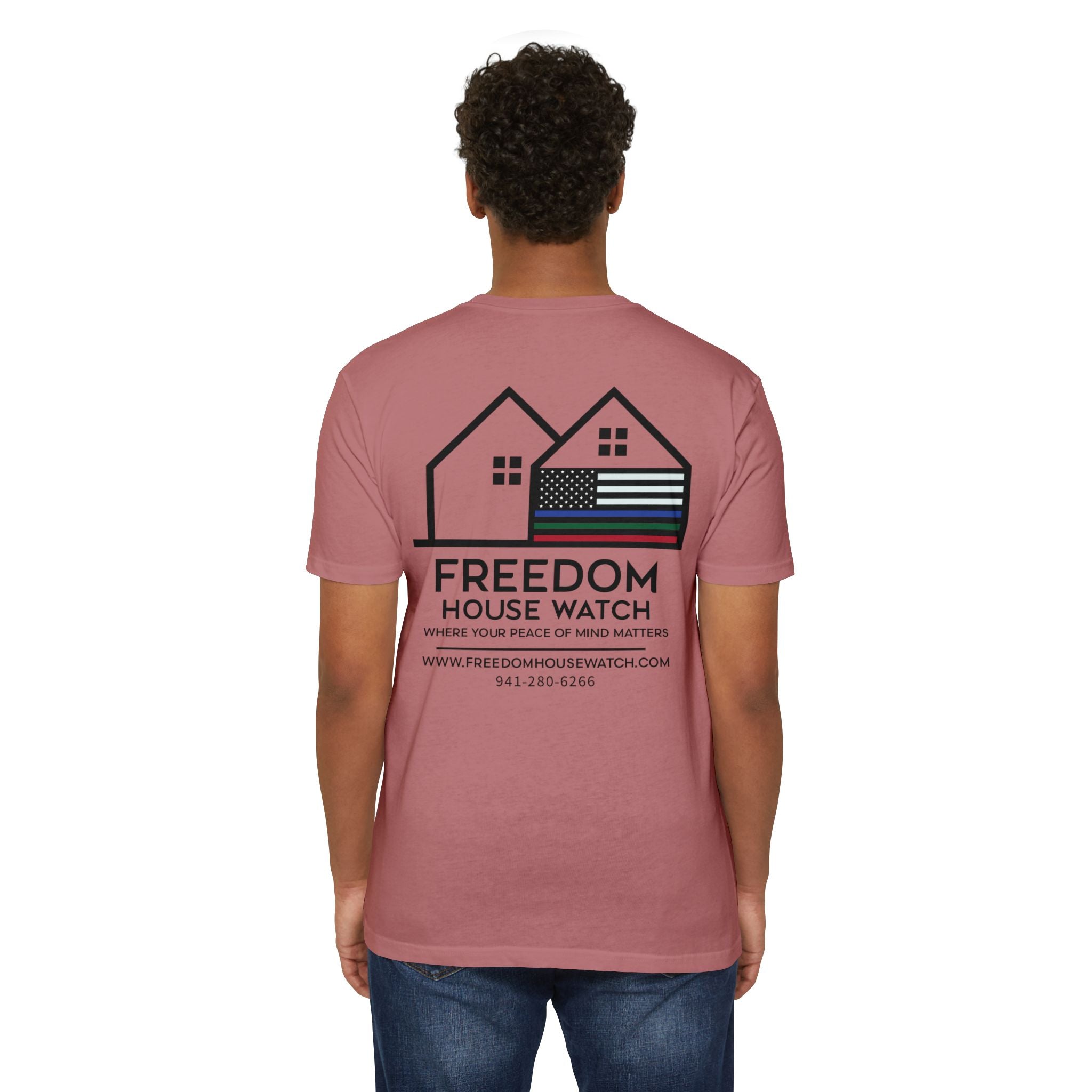 Freedom House Watch - NextLevel Unisex CVC Jersey T-shirt