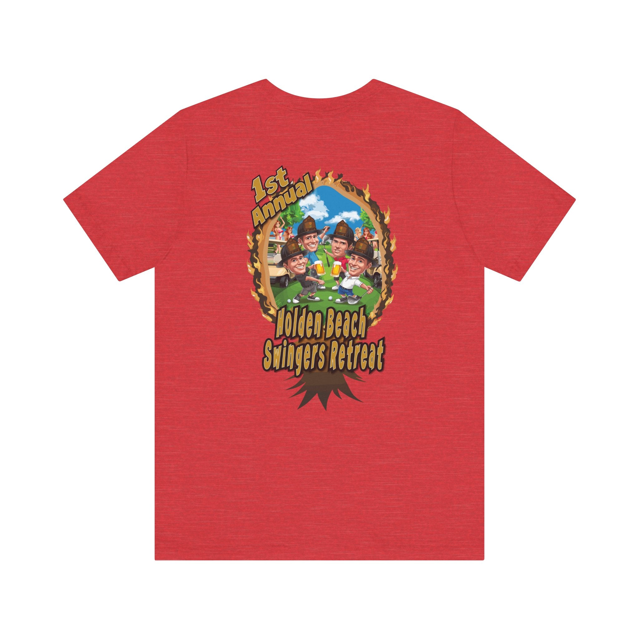 Holden Beach Swingers Retreat- Bella+Canvas Soft Unisex Tee