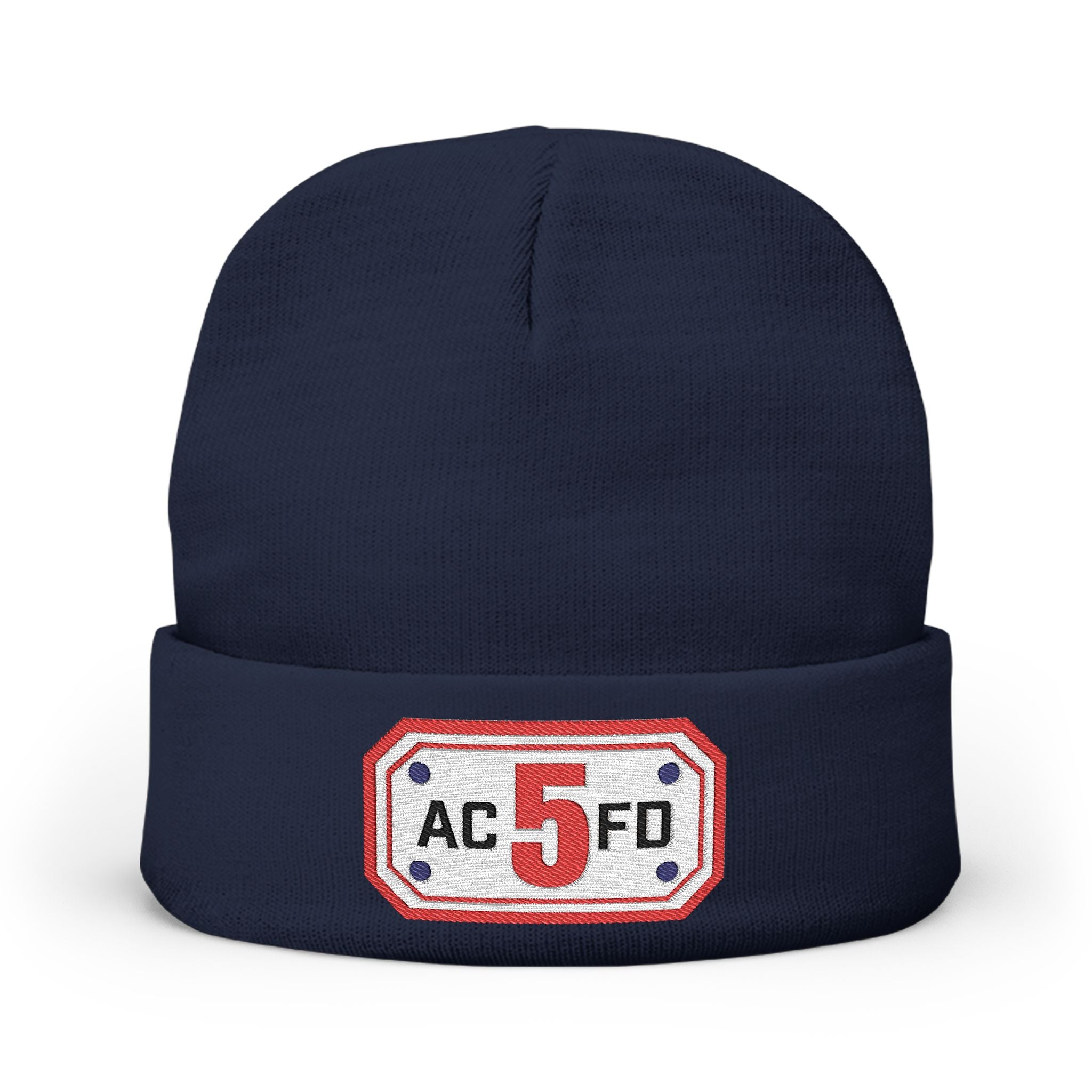 Arlington Engine 5 - Knit Beanie (Embroidery)