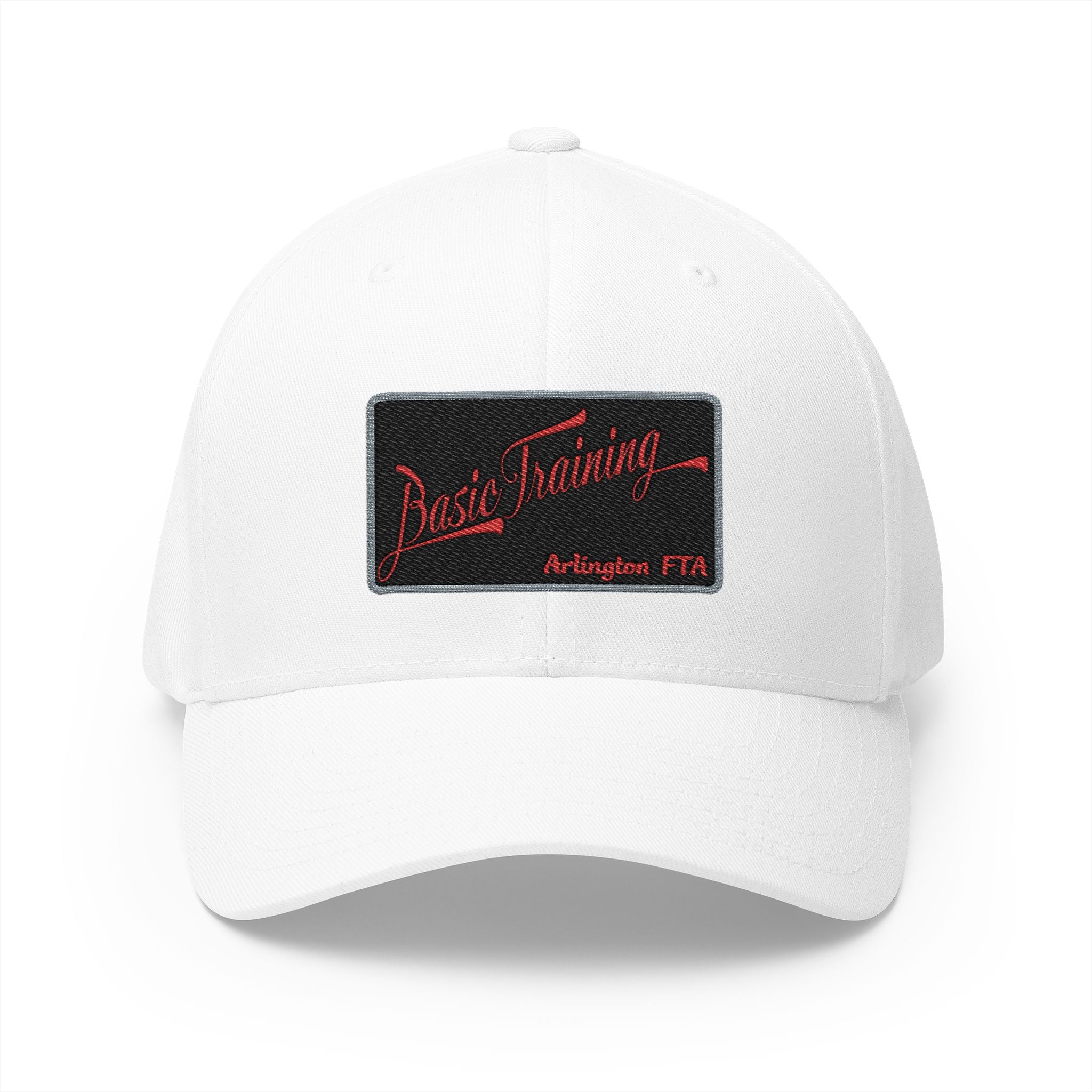 Arlington FTA Basic Training (Fire Training Academy) - FLEXFIT Closed-Back Structured Cap (Embroidery)