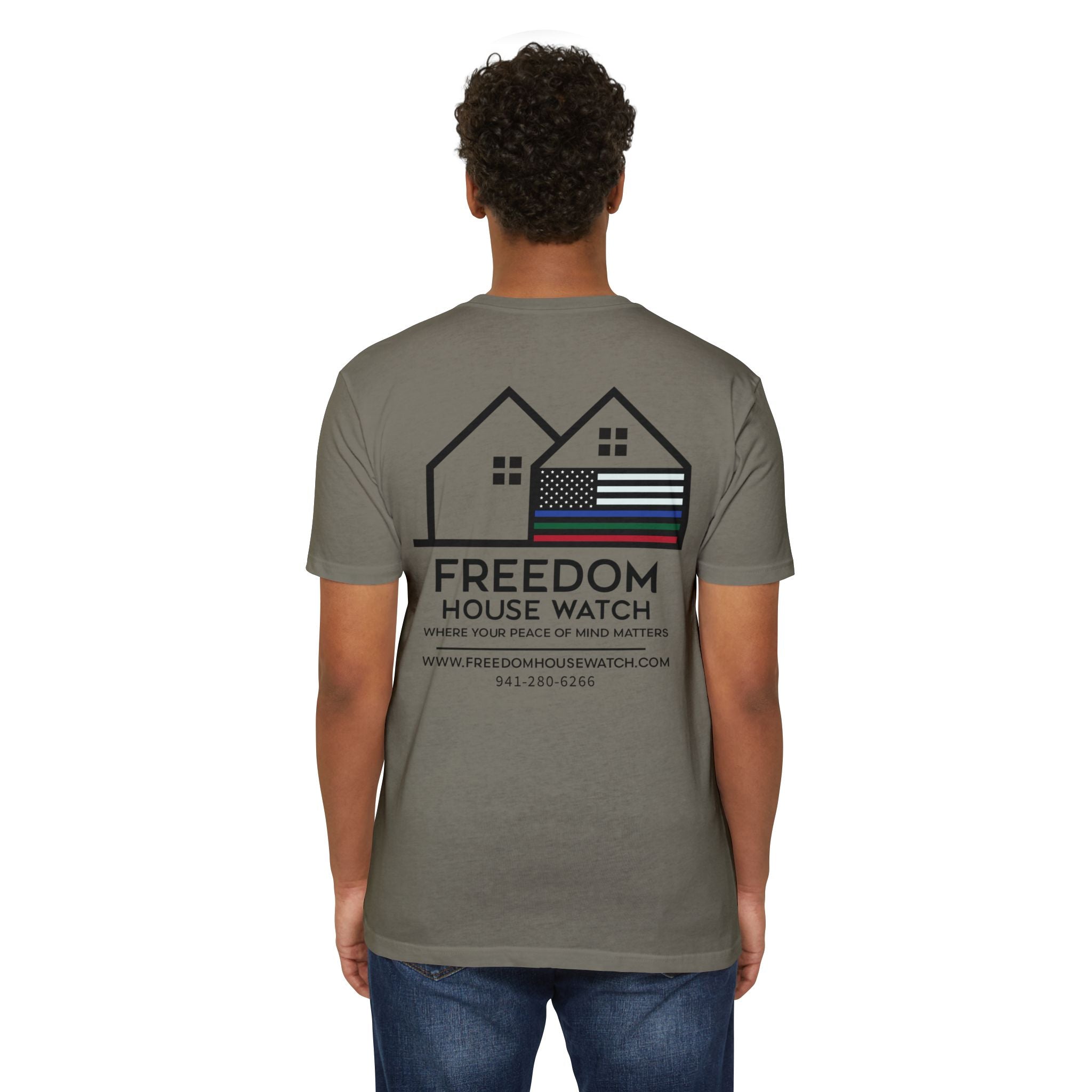 Freedom House Watch - NextLevel Unisex CVC Jersey T-shirt