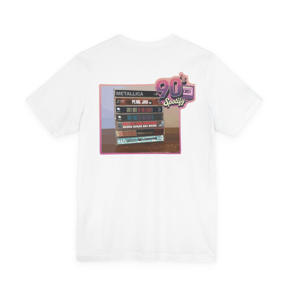 90's Spotify- Bella+Canvas Soft Unisex Tee