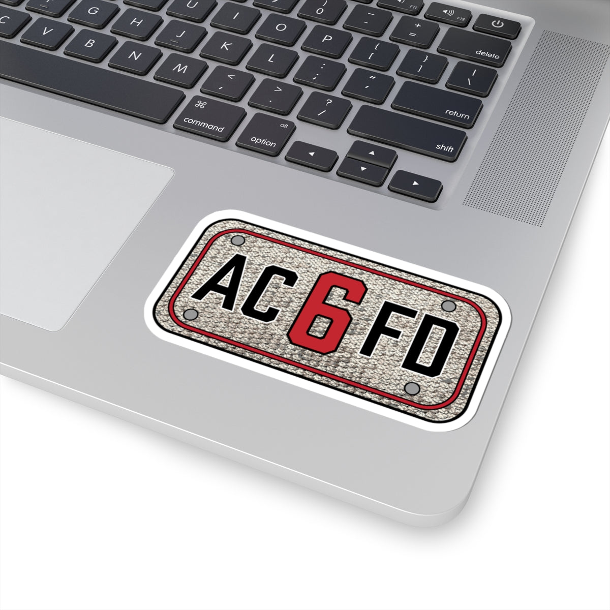 ACFD 6 Engine Hose Patch - Kiss-Cut Stickers
