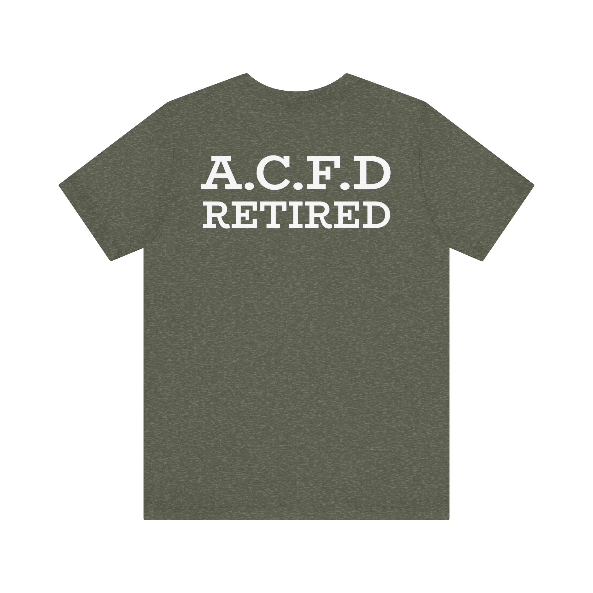 Arlington Retired patch - Bella+Canvas Soft Unisex Tee