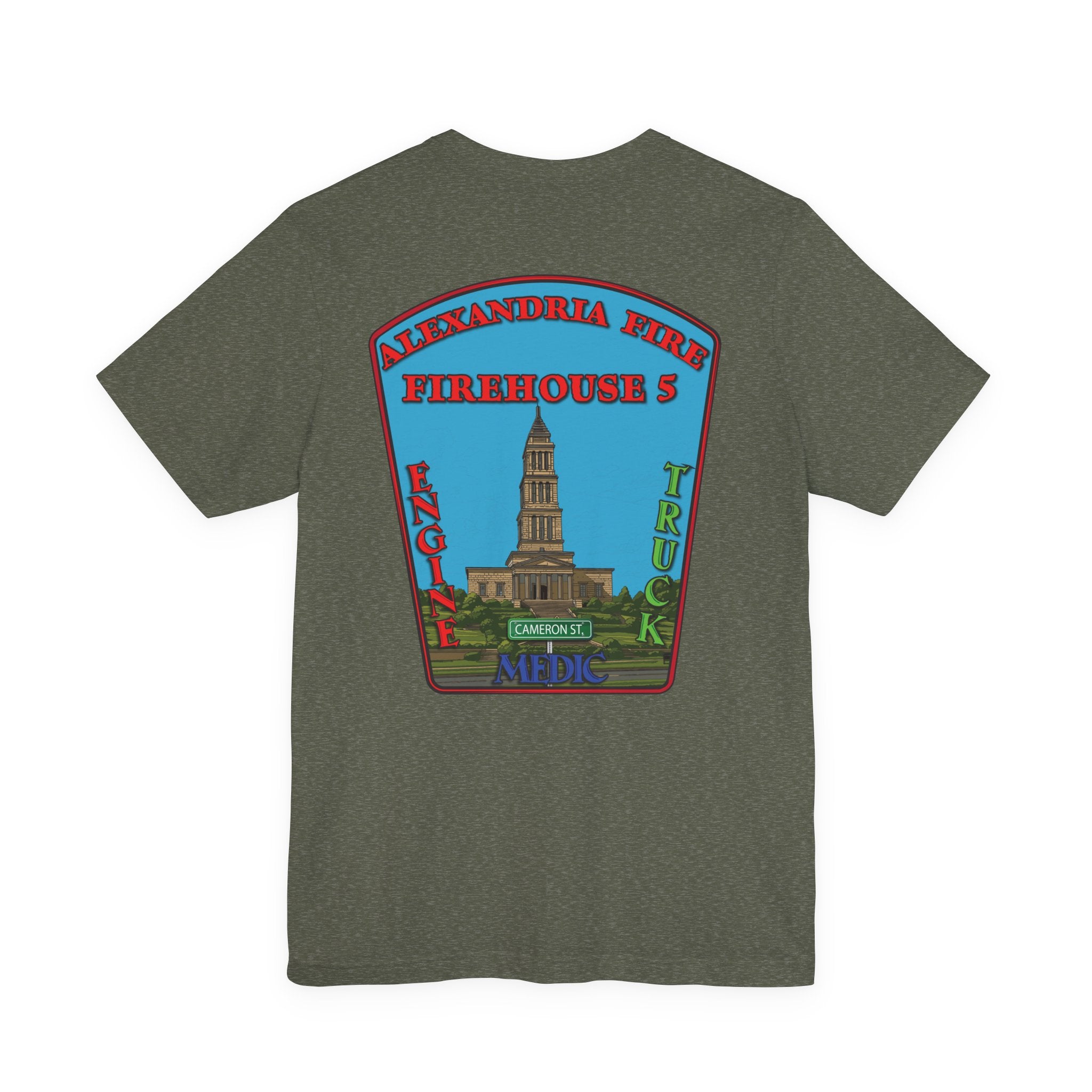Alexandria Station 5 version 3 - Bella+Canvas Soft Unisex Tee