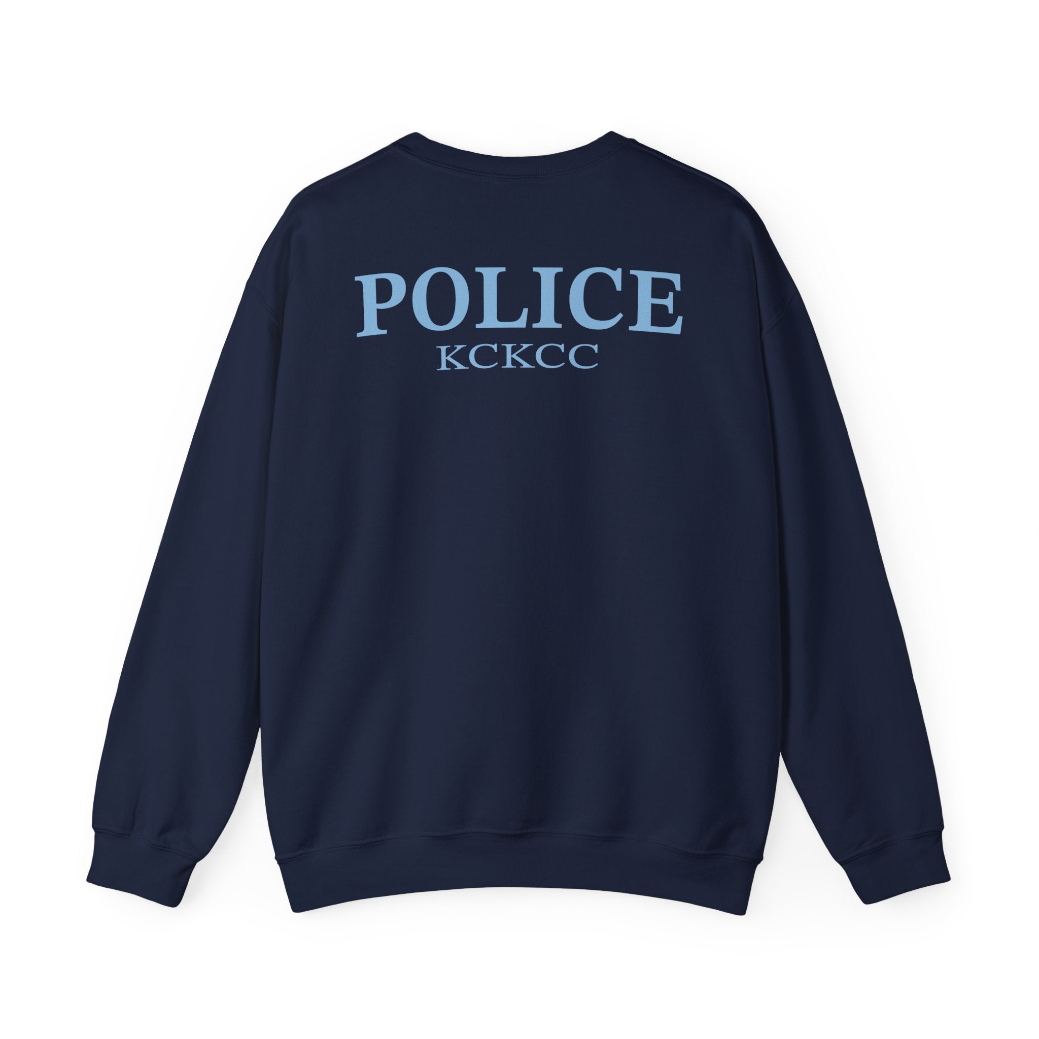 Kansas City College Police Blue Patch - Unisex Heavy Blend™ Crewneck Sweatshirt