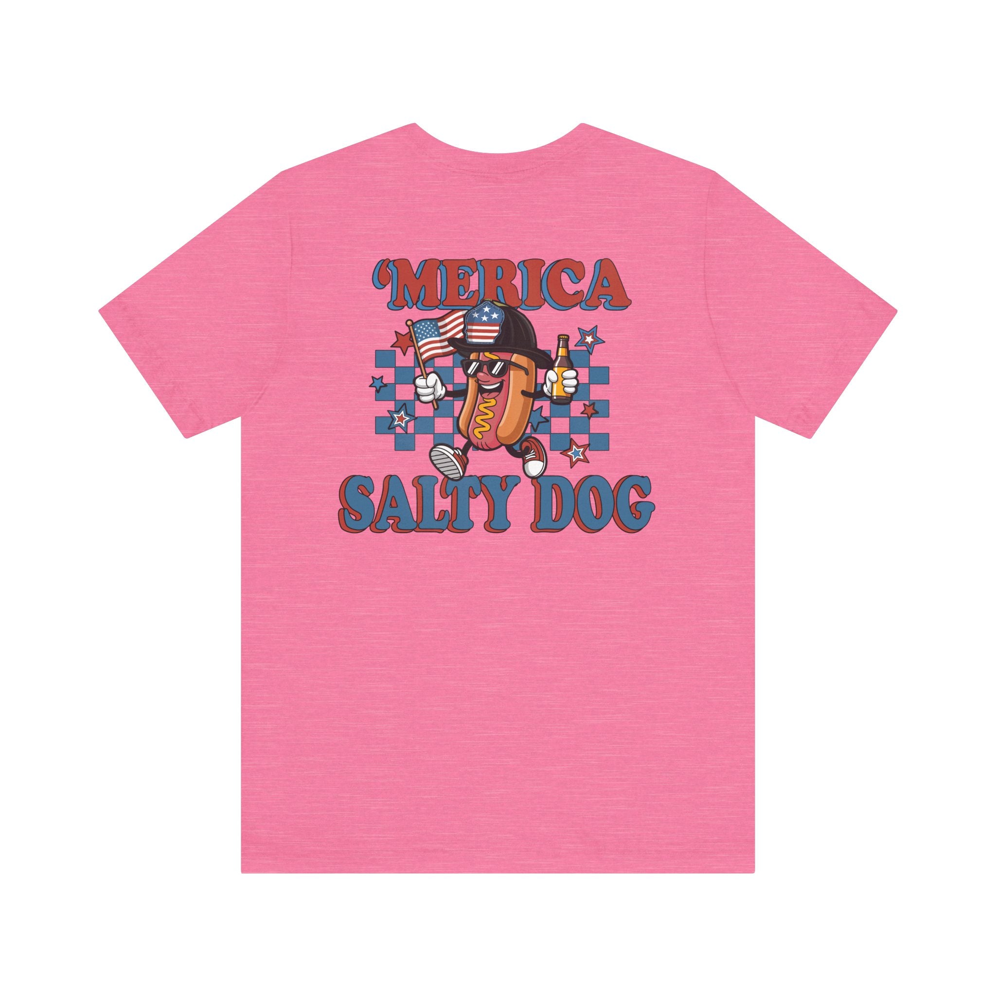 Salty Dog 'Merica Shirt - Bella-Canva Soft Jersey Short Sleeve Tee