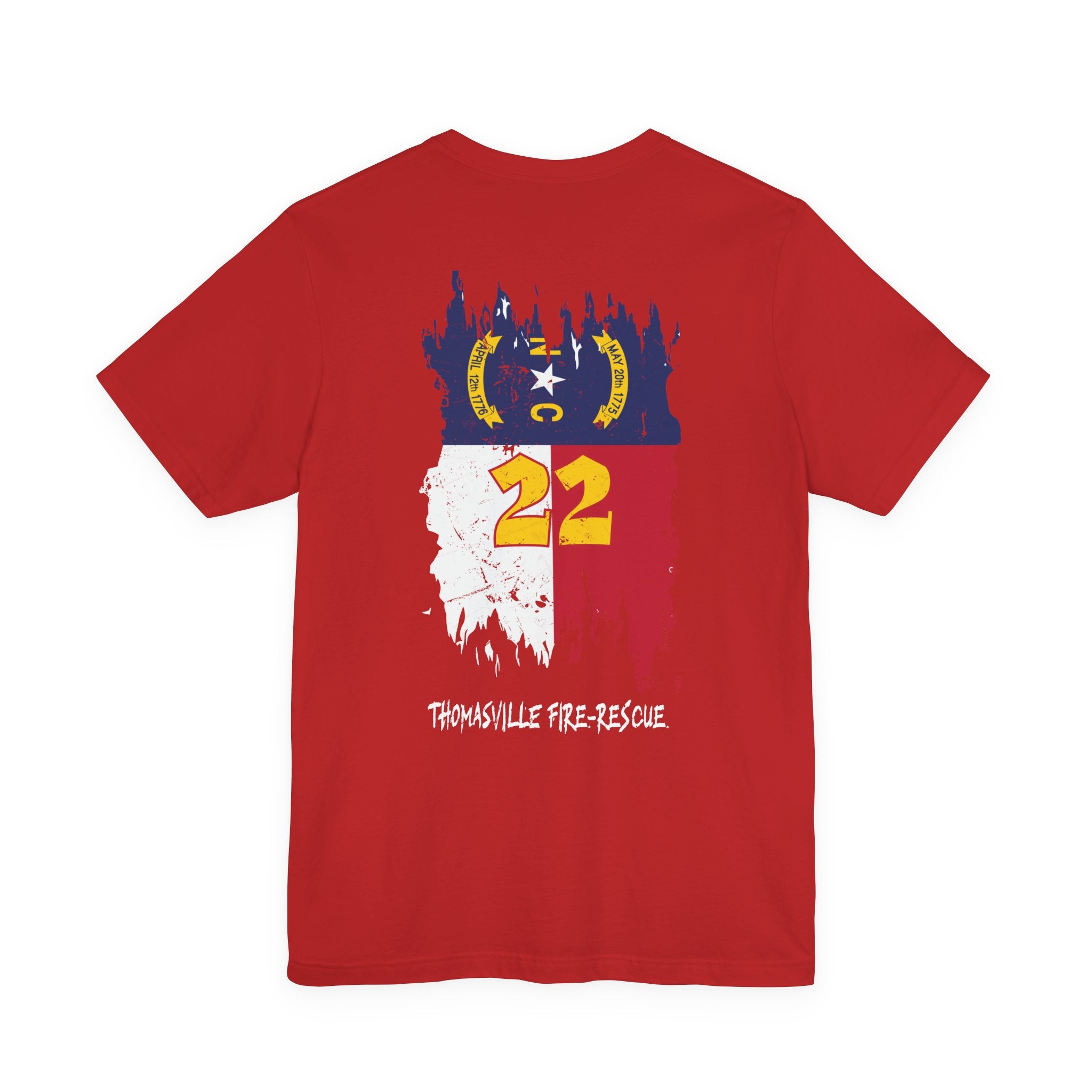 Thomasville Fire NC Ladder 22 (version 1) - Bella+Canvas Soft Unisex Tee