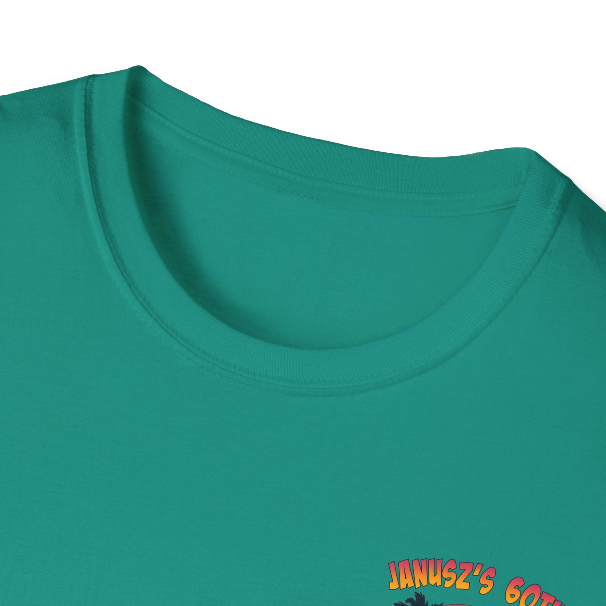 Renee Family Cruise Colorful - Unisex Softstyle Cotton T-Shirt