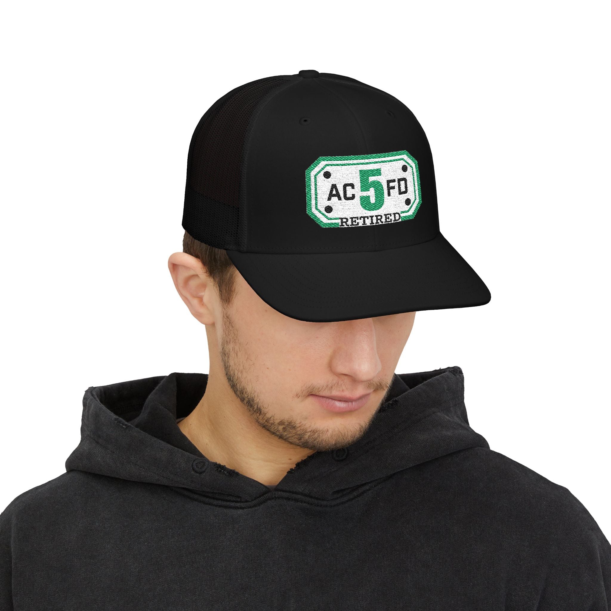 Retired ACFD Truck 5 - Snapback Trucker (Richardson 112 Style Hat)