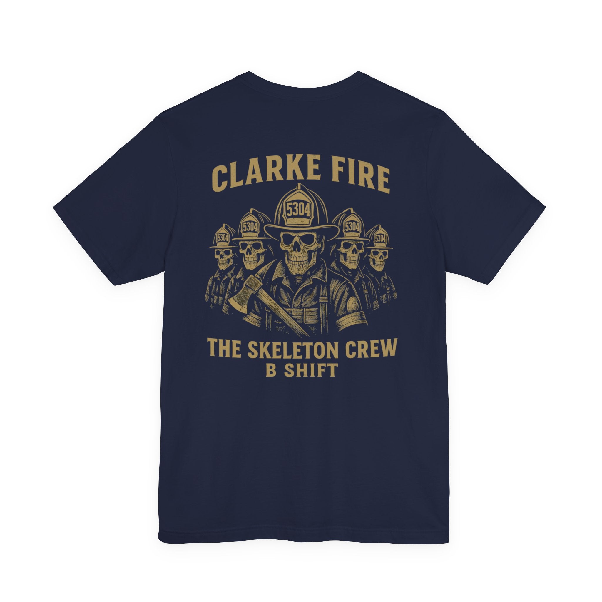 Clarke County B Shift version 2 (Portion of Proceeds go to Local 5304) - Bella+Canvas Soft Jersey Cotton Unisex Tee