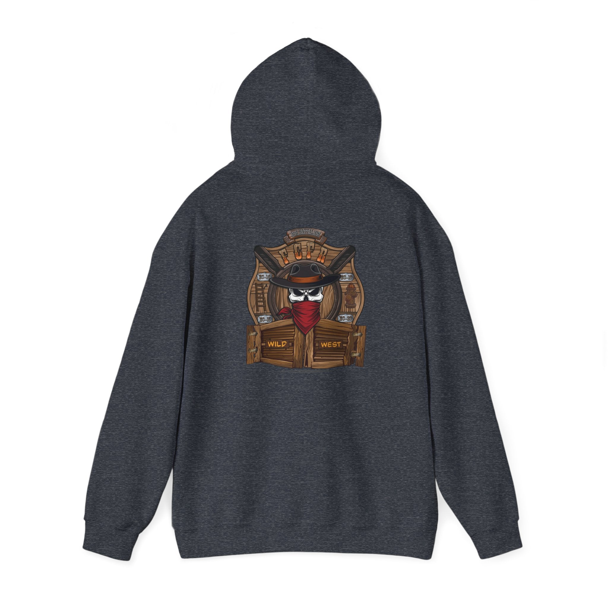 Frederick County Va Wild West Station - Unisex Heavy Blend™ Hooded Sweatshirt