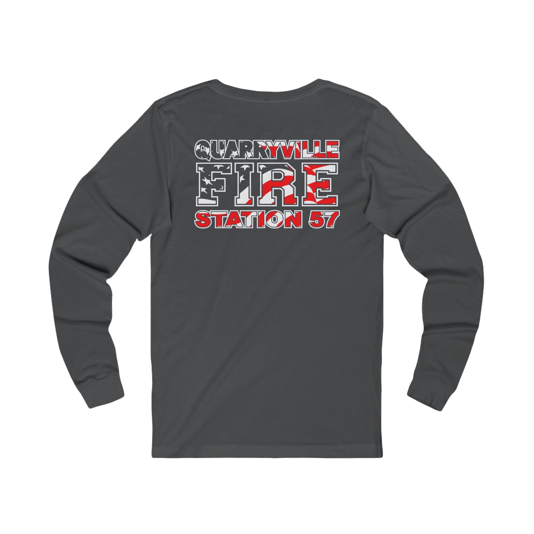 Quarryville PA Vol. Fire - Bella-Canvas Soft Jersey Cotton Long Sleeve Tee