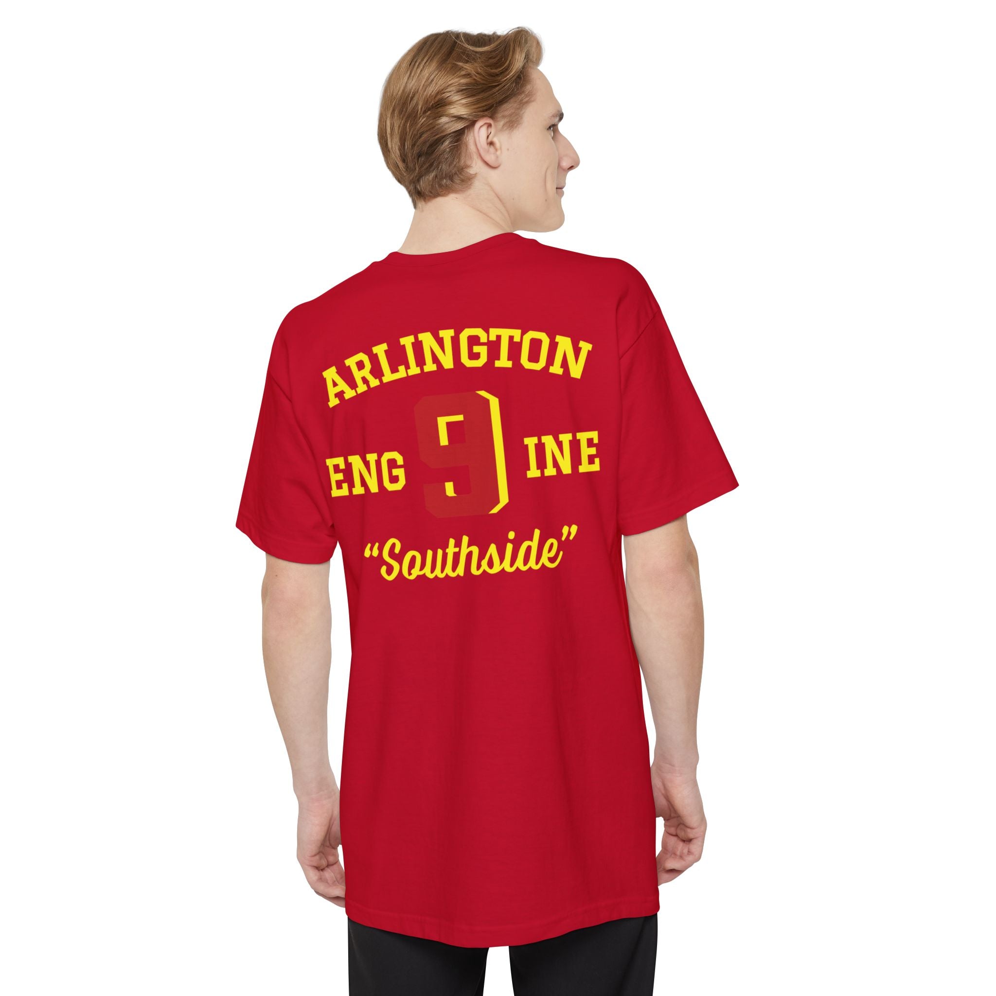(Tall) Station 9 Officer Engine - Tall Beefy-T® - Unisex T-Shirt