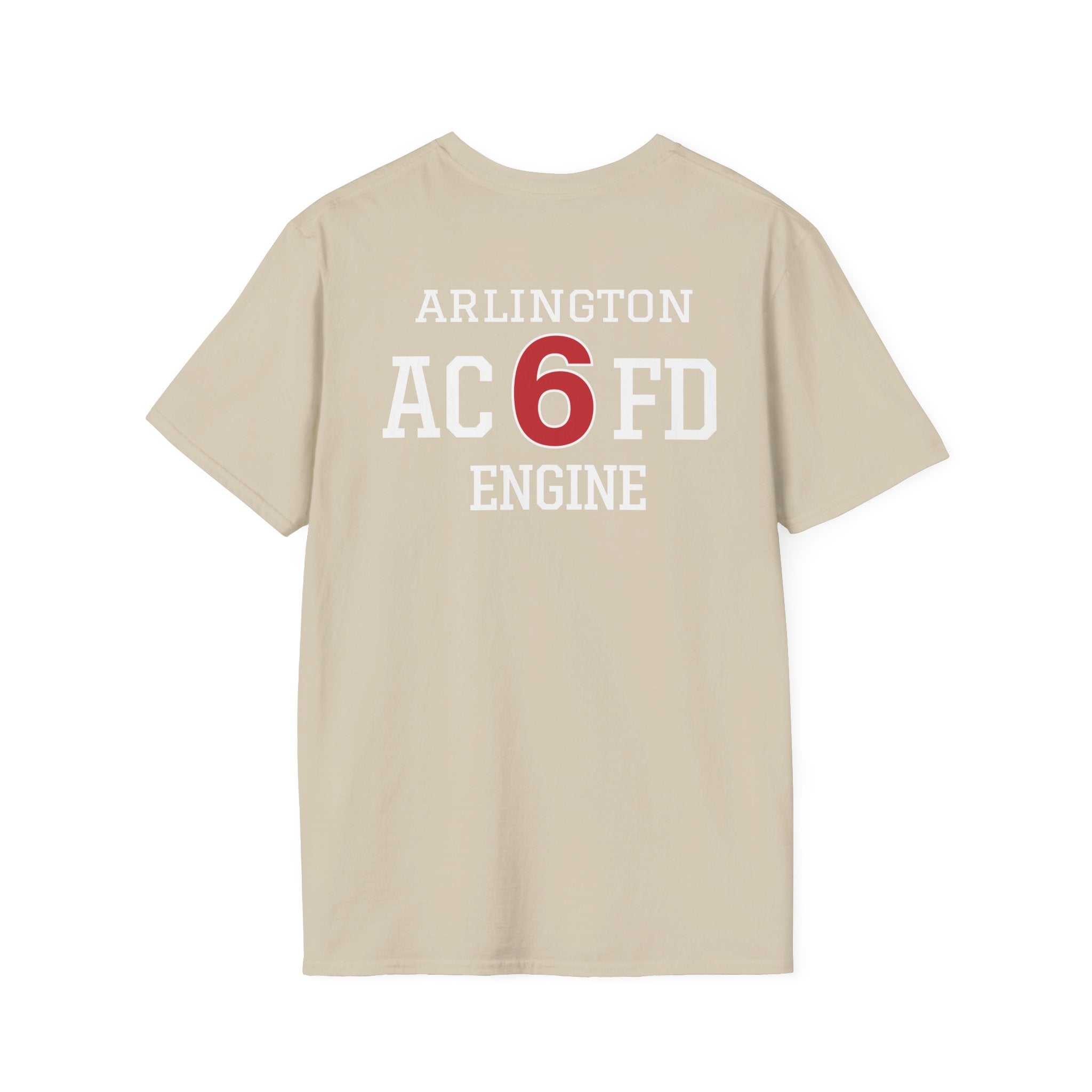 Engine 6 Arlington - Gildan Soft Cotton Softstyle T-Shirt