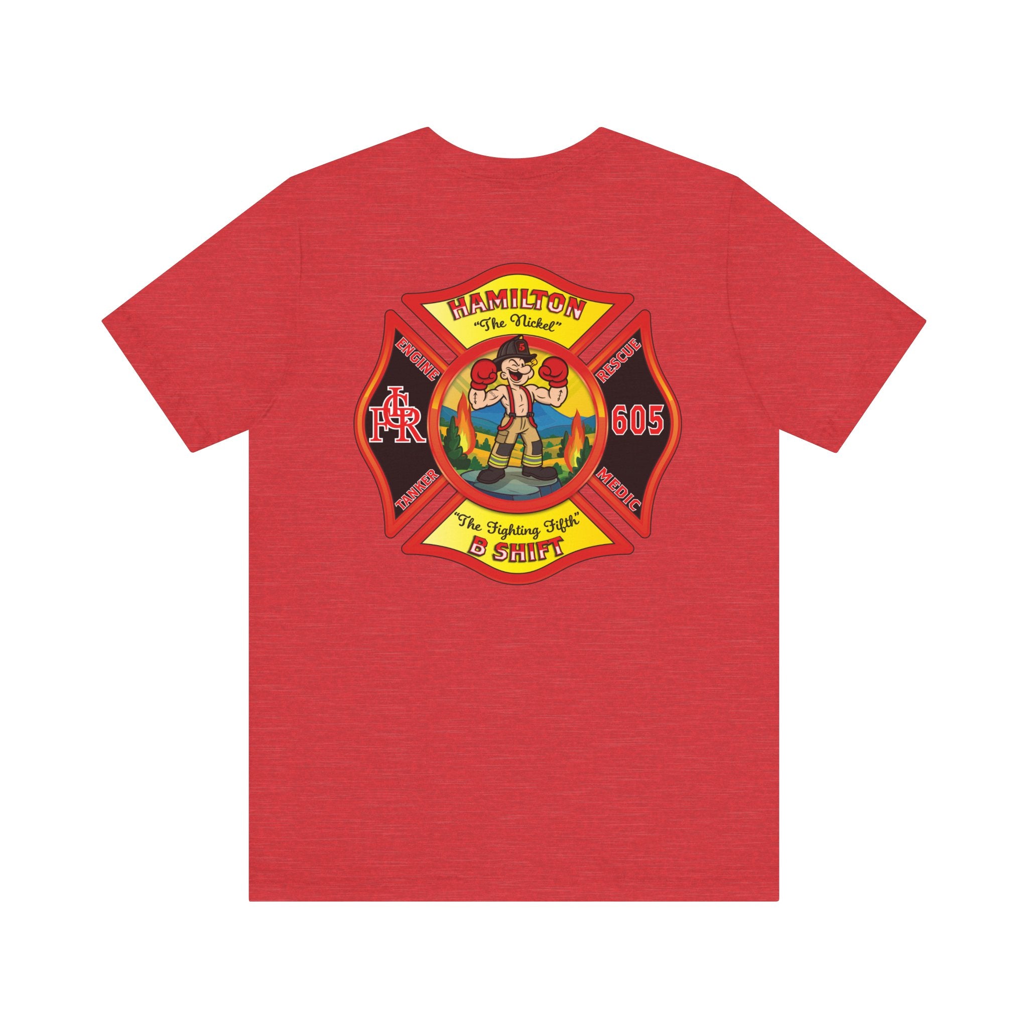 LCFR Hamilton Station 5 version 5 - Bella+Canvas Soft Unisex Tee