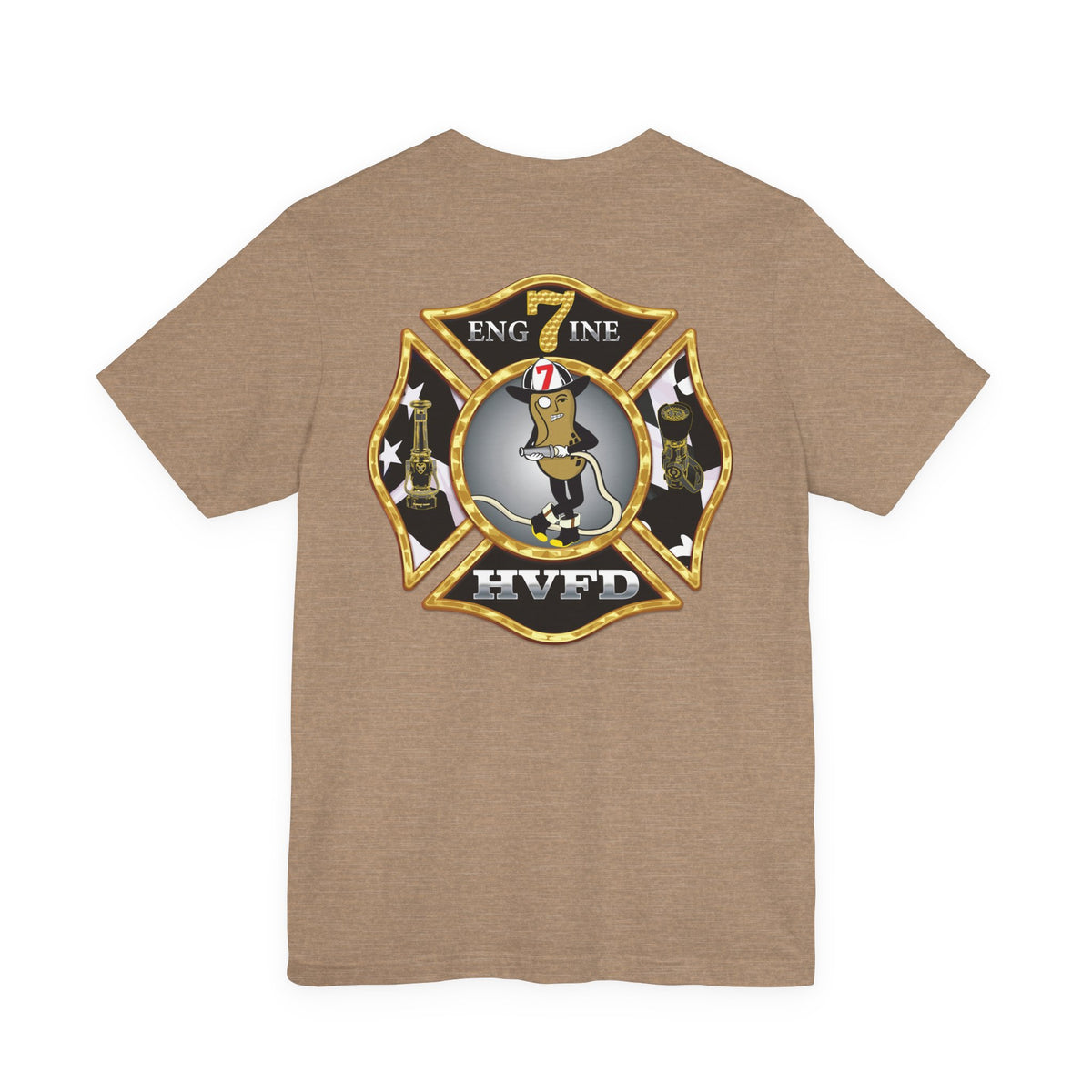 Hollywood MD Eng7ine New logo - Unisex Soft Jersey Short Sleeve Tee