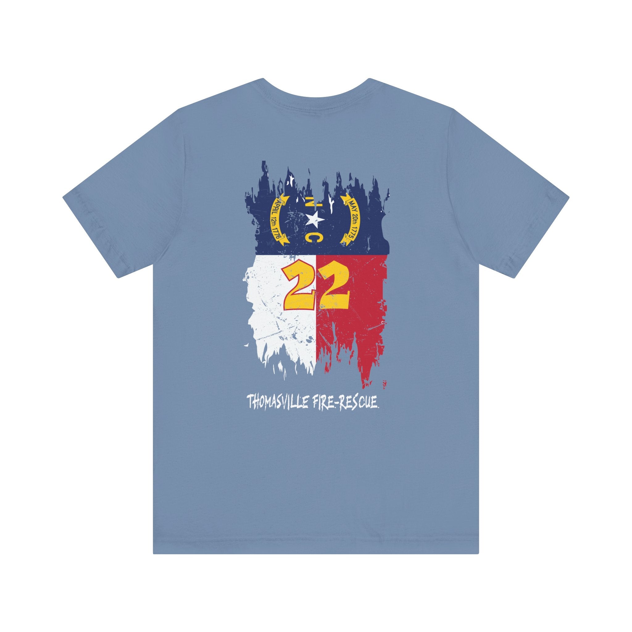 Thomasville Fire NC Ladder 22 (version 1) - Bella+Canvas Soft Unisex Tee