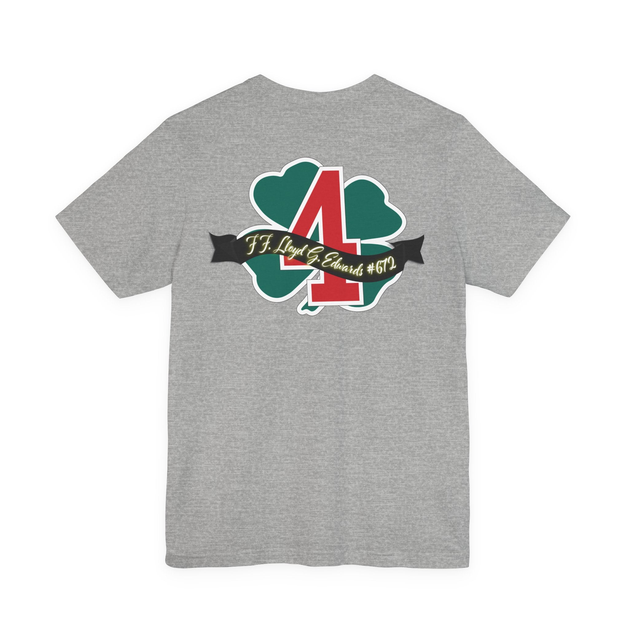 Clover Lloyd Edwards Memorial Shirt - Unisex Jersey Short Sleeve Tee