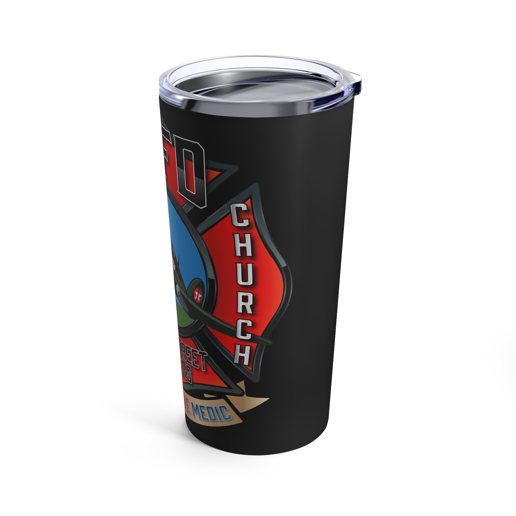 Black Station 6 Broad Street Bombers Tumbler 20oz
