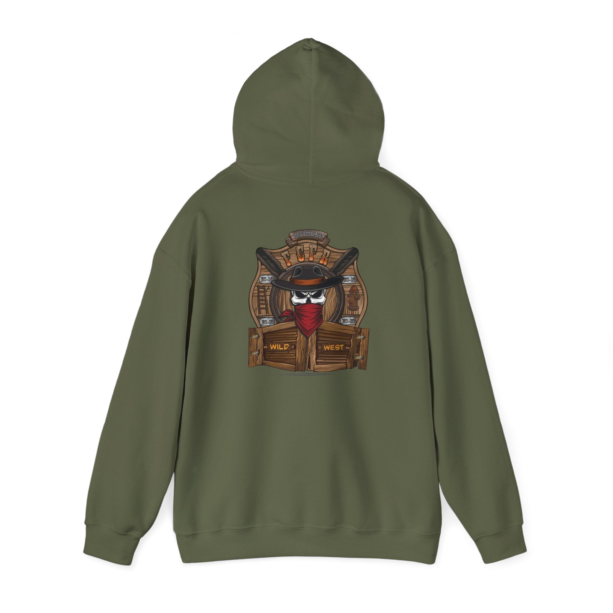 Frederick County Va Wild West Station - Unisex Heavy Blend™ Hooded Sweatshirt