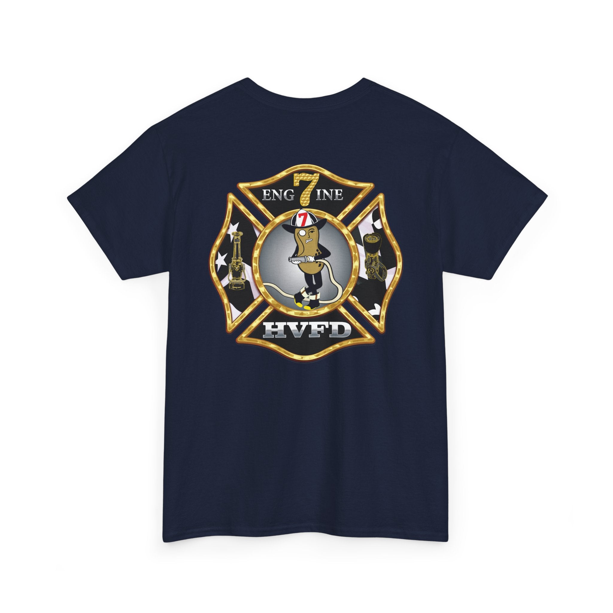 Hollywood MD Vol. Fire Eng7ine - Heavy Cotton Unisex Tee