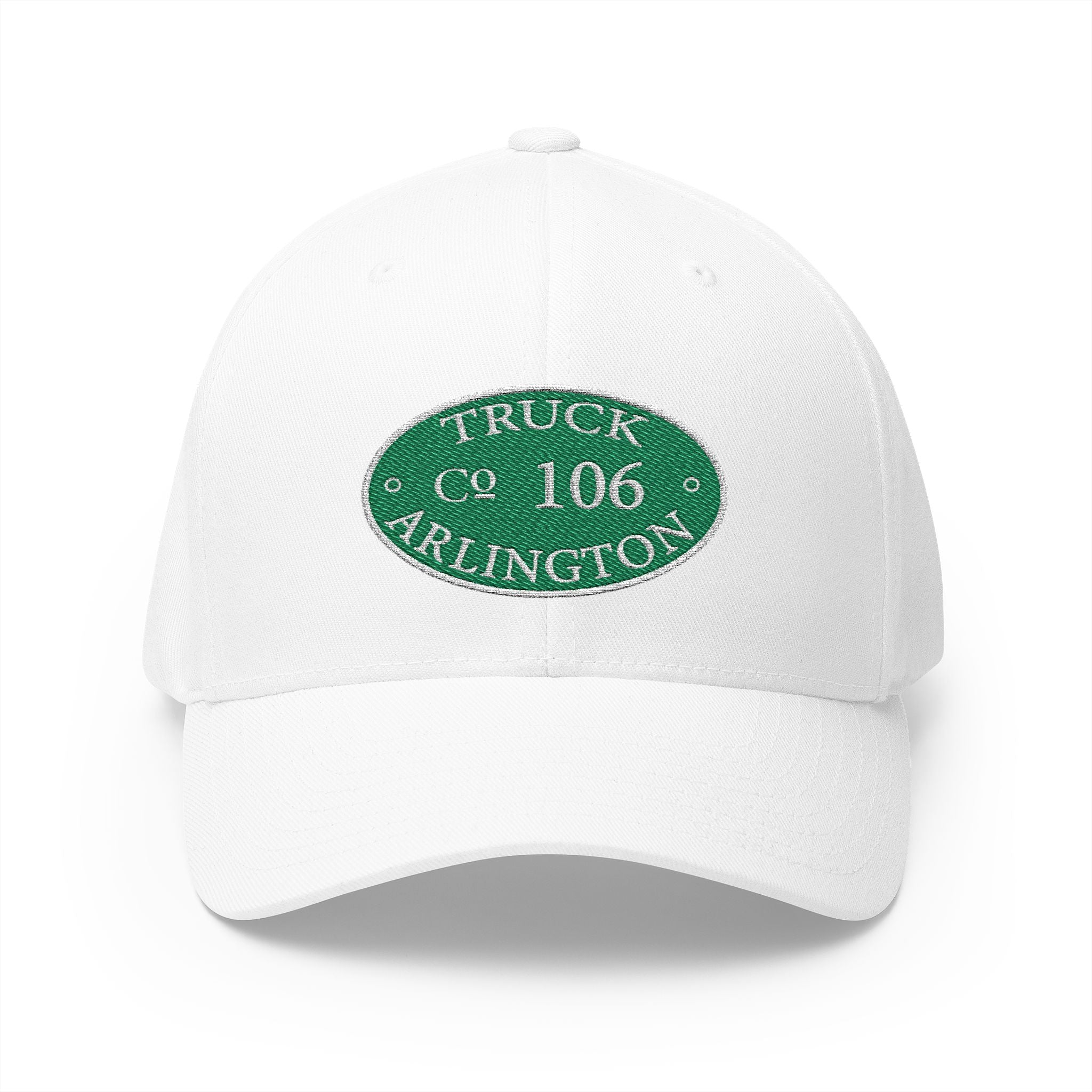 Arlington Truck 6 Circle Patch - FLEXFIT Closed-Back Structured Cap (Embroidery)