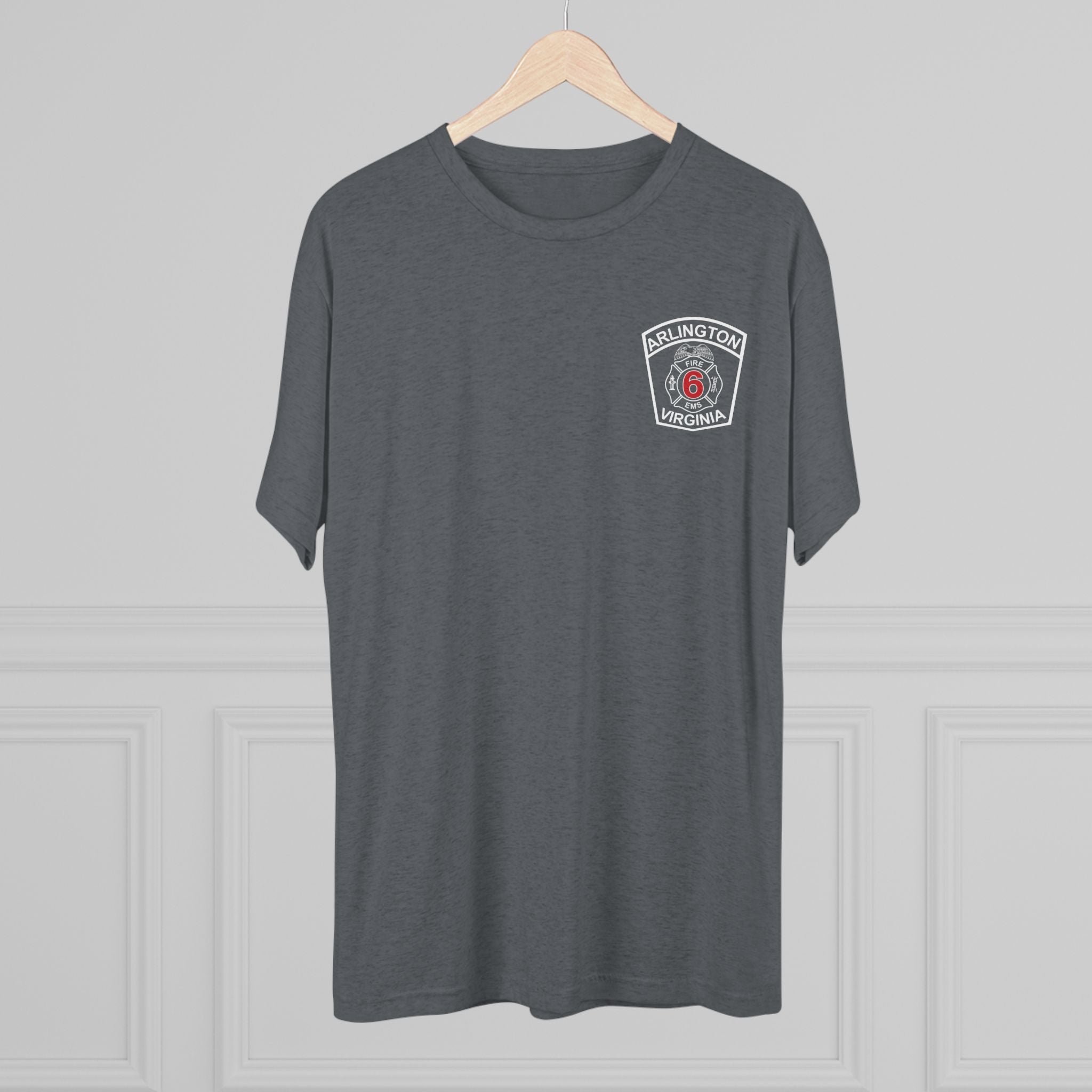 Engine 6 Arlington - NextLevel Tri-Blend Crew Tee