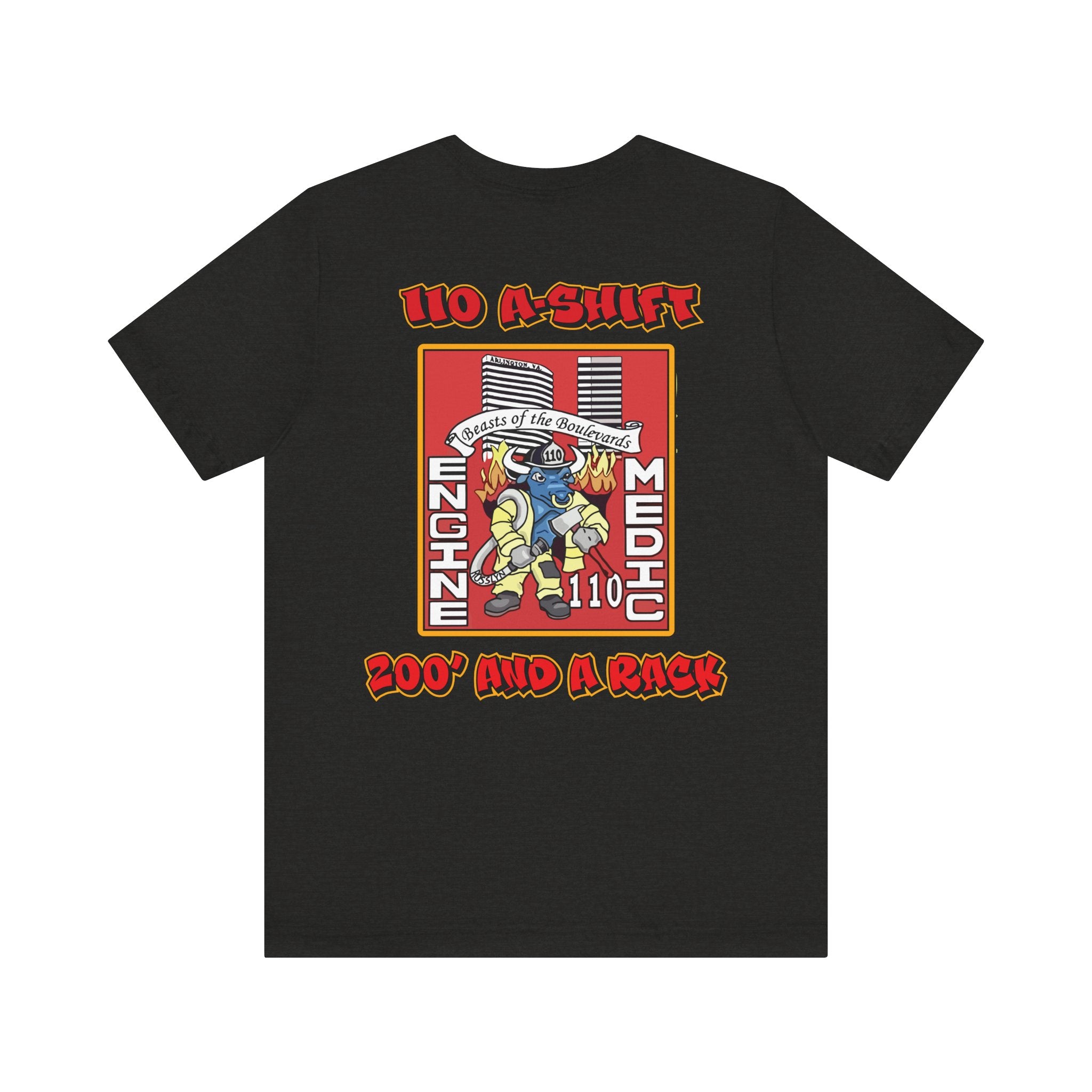 110 A-Shift Shirt Arlington - Bella+Canvas Soft Unisex Tee