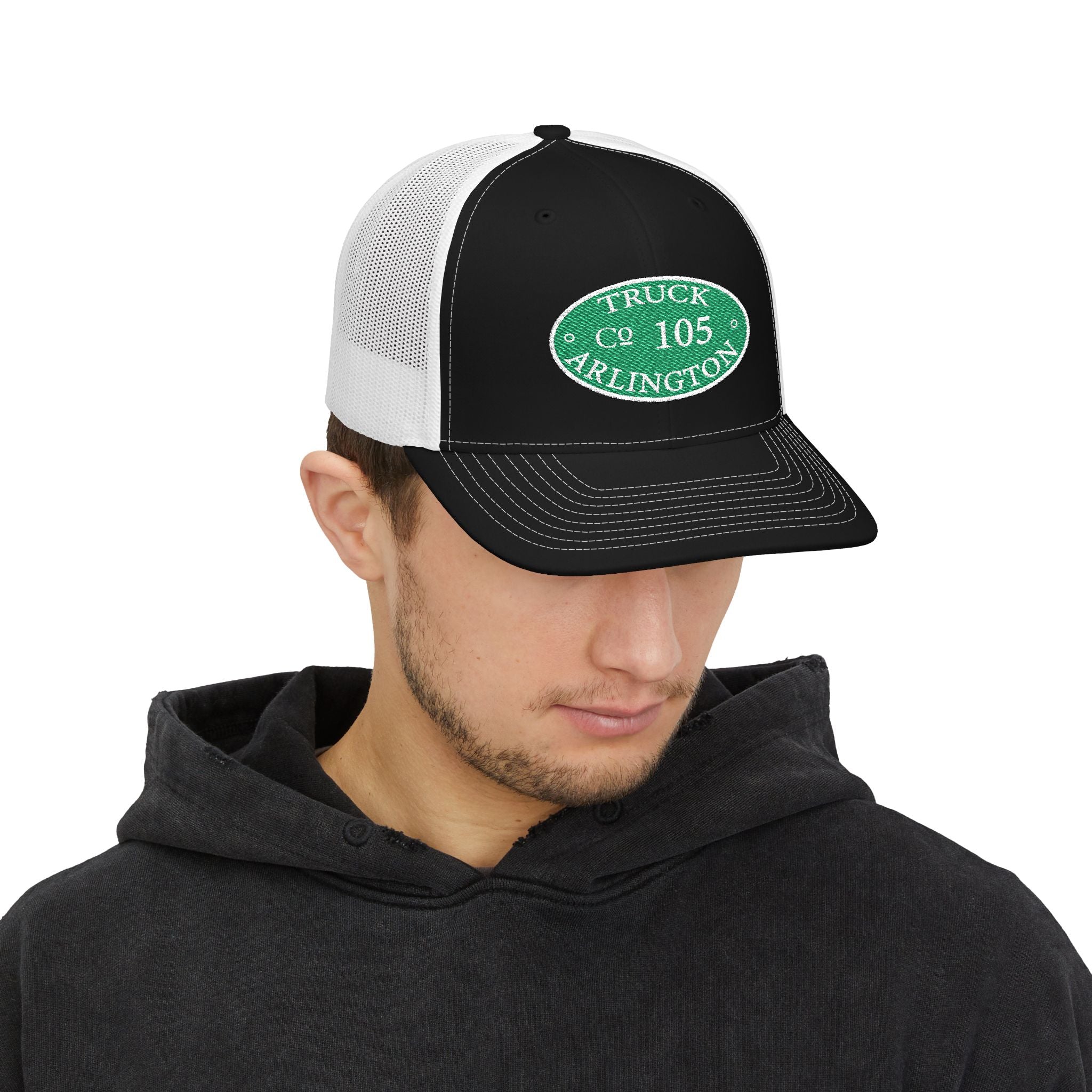 Arlington Truck 5 Circle Patch - (Richardson 112 Style Hat) Snapback Trucker