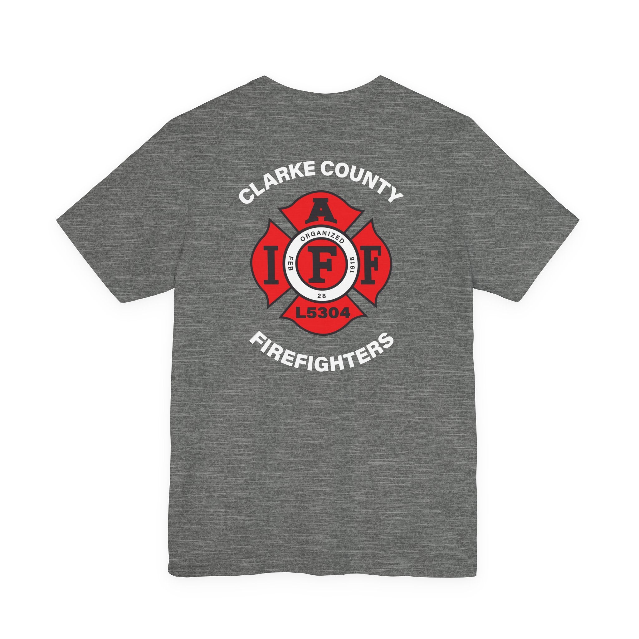 Clarke County Local 5304 (Portion of Proceeds go to Local 5304) - Bella+Canvas Soft Jersey Cotton Unisex Tee