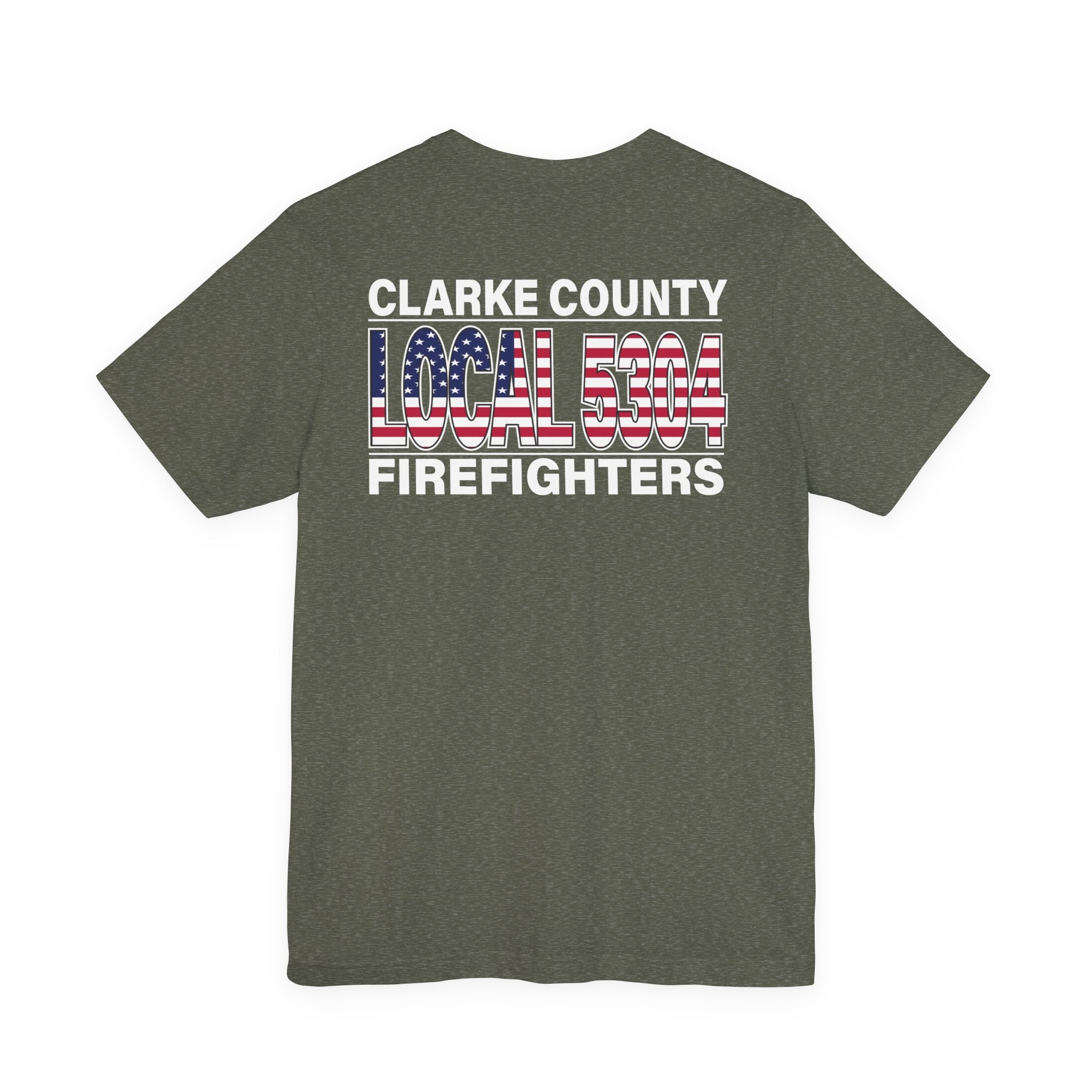 Clarke County Local 5304 version 3 (Portion of Proceeds go to Local 5304) - Bella+Canvas Soft Jersey Cotton Unisex Tee