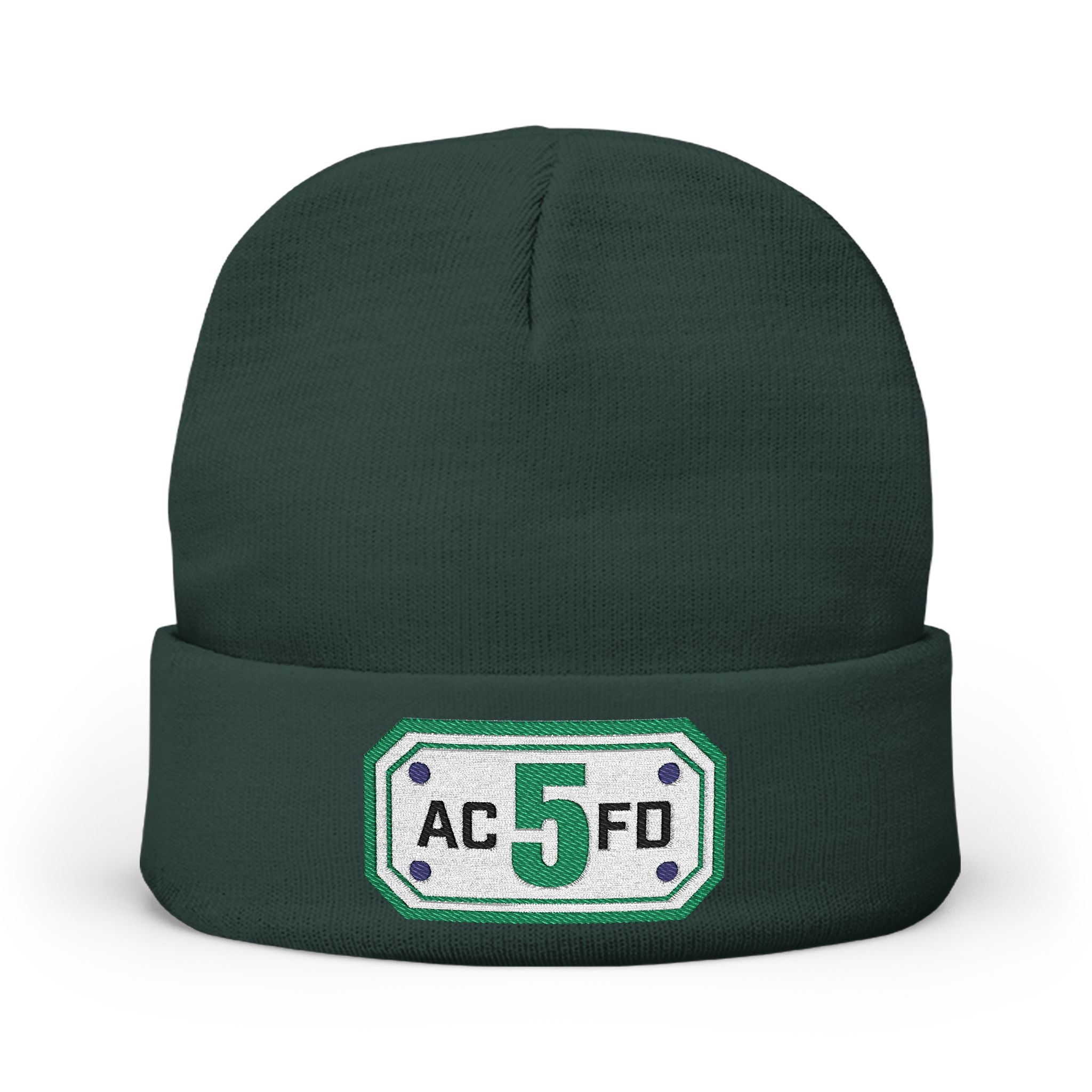 Arlington Truck 5 - Knit Beanie (Embroidery)