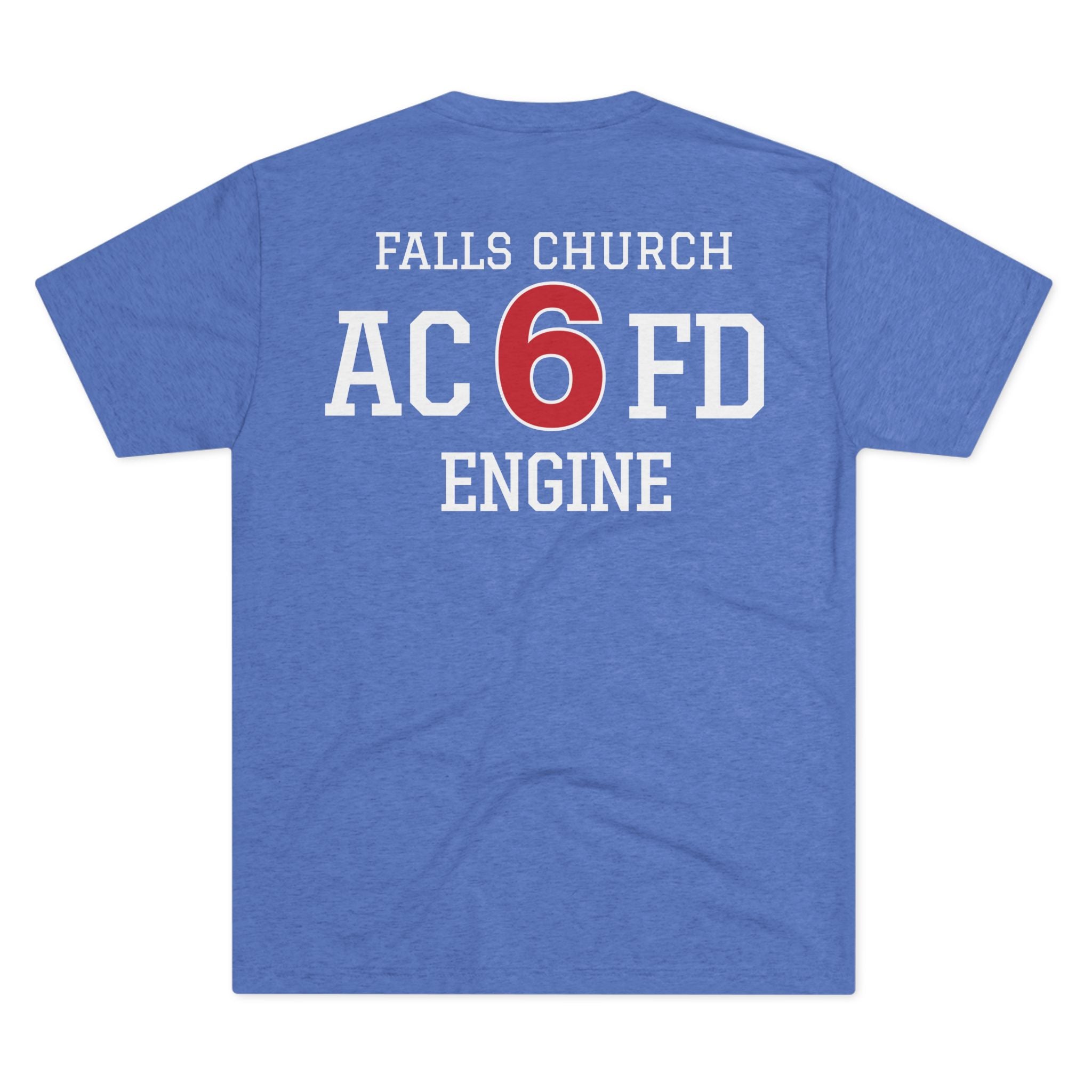 Engine 6 Falls Church - NextLevel Tri-Blend Crew Tee