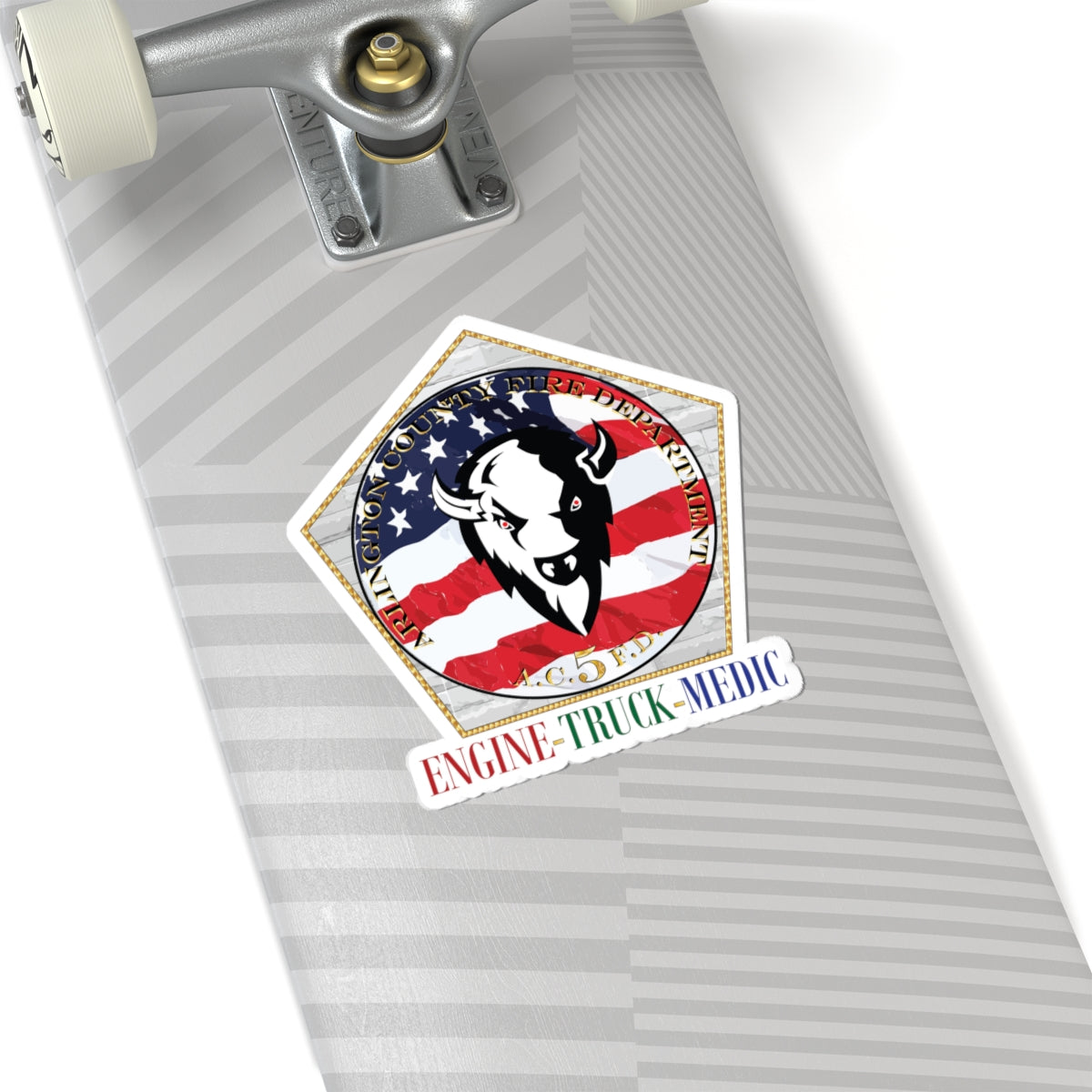 Station 5 Arlington Kiss-Cut Stickers