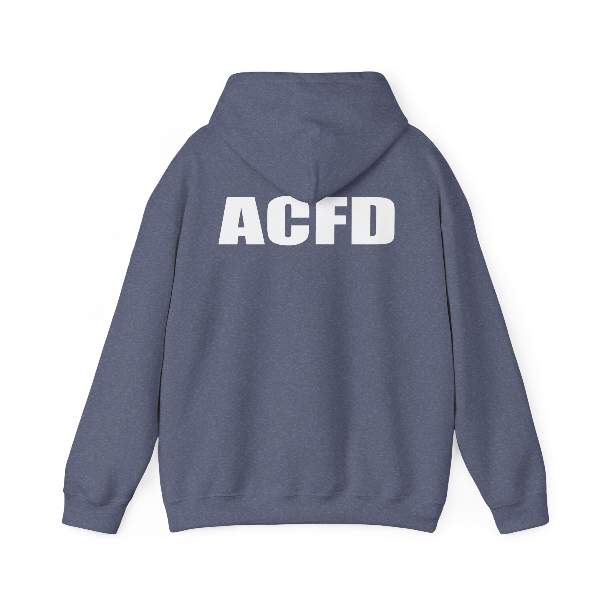 Arlington Station 3 Rhino Front/ACFD FF Back - Gildan Heavy Blend™ Hooded Sweatshirt