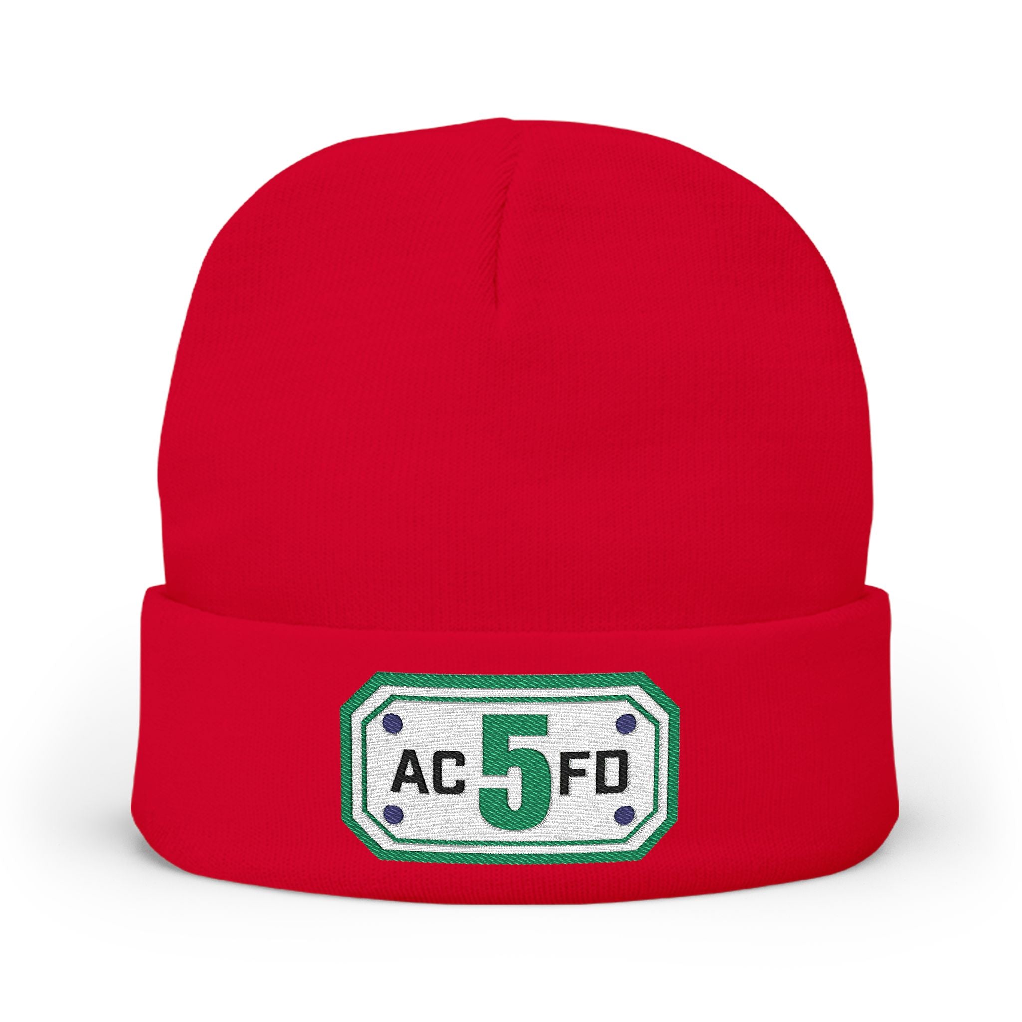 Arlington Truck 5 - Knit Beanie (Embroidery)