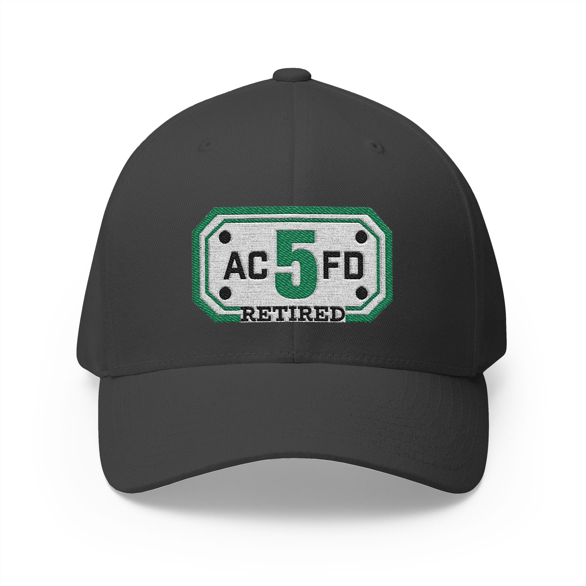 Retired Arlington Truck 5 - FLEXFIT Closed-Back Structured Cap (Embroidery)