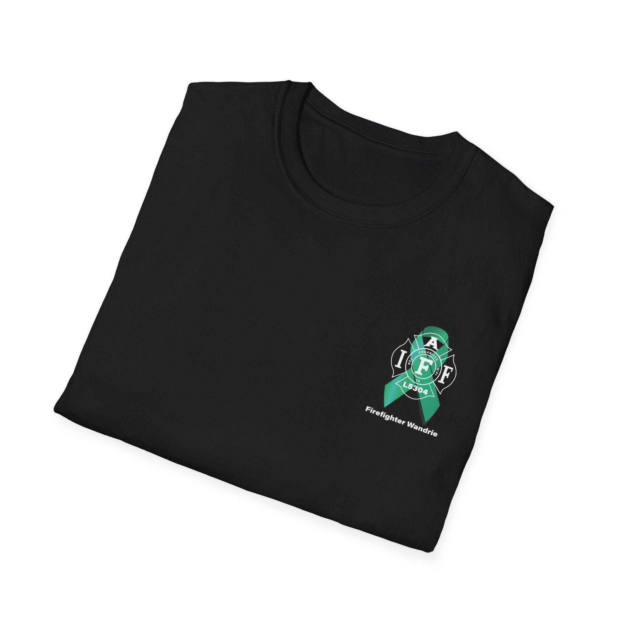Clark County Firefighter Wandrie Support - Gildan Soft Cotton Softstyle T-Shirt