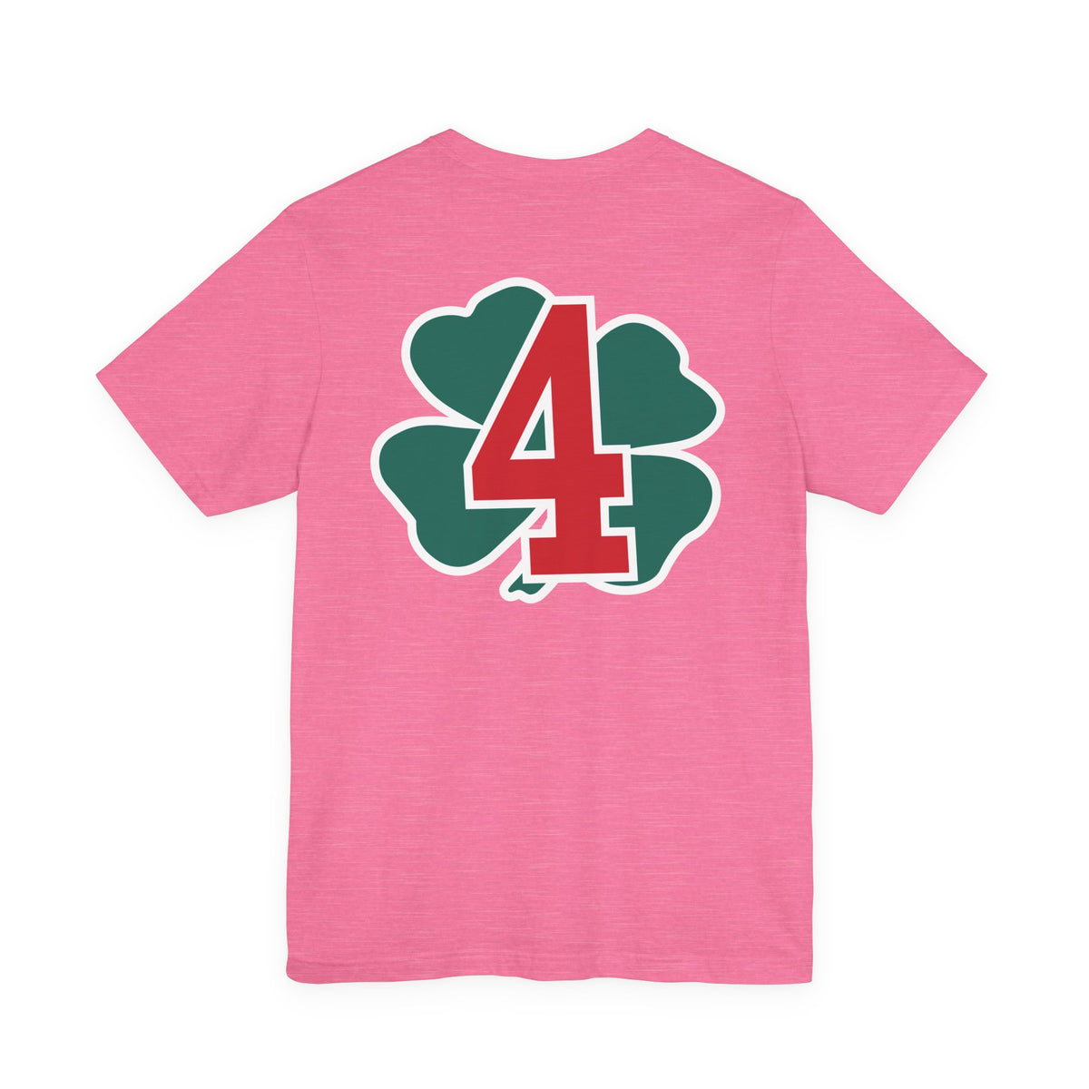Station 4 Clover Back - Bella+Canvas Soft Unisex Tee