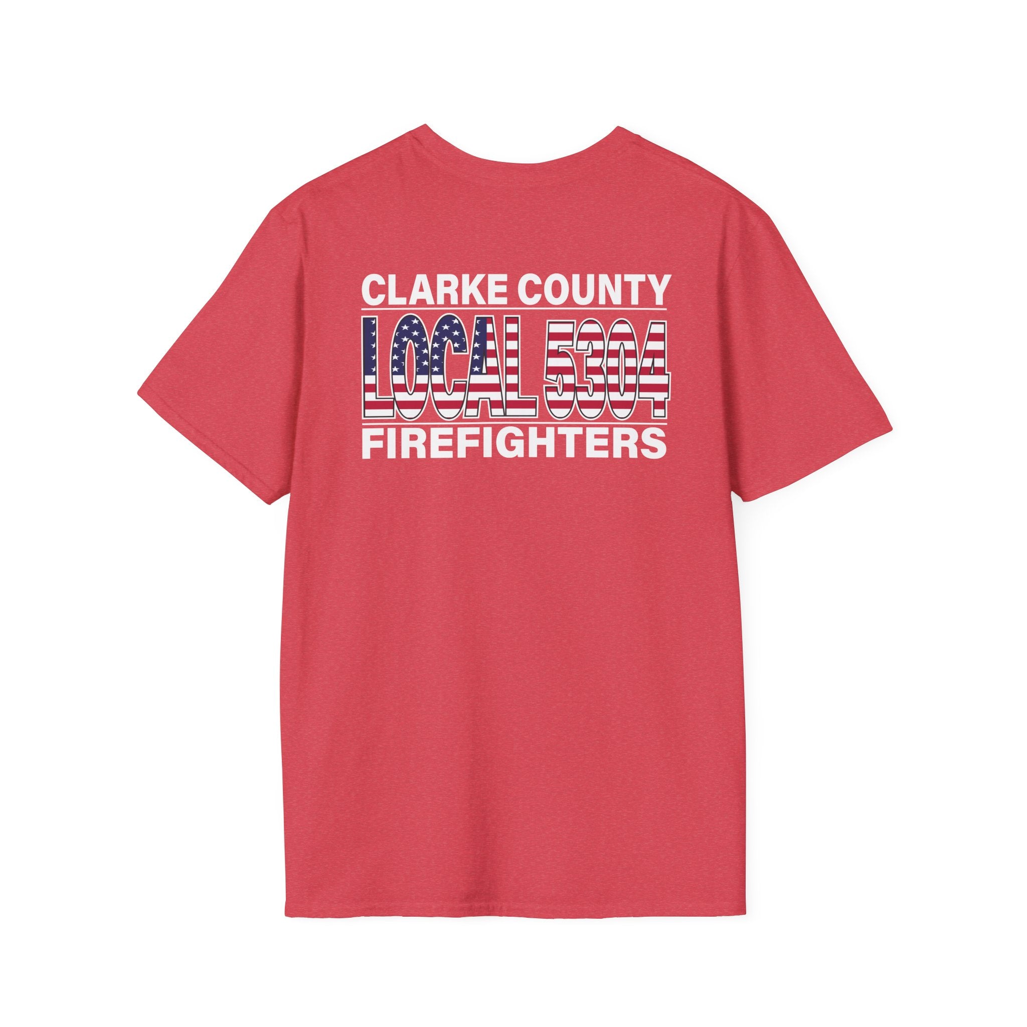 Clarke County Local 5304 version 3 (Portion of Proceeds go to Local 5304) - Gildan Soft Cotton Softstyle T-Shirt